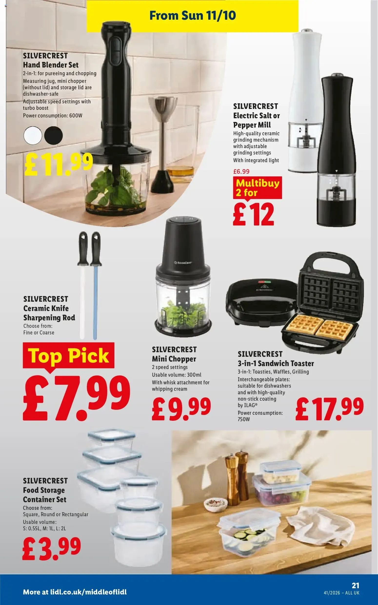 Weekly offers Lidl England (08/10/2026 - 14/10/2026) - Offers Online from 8 October to 14 October 2026 - Catalogue Page 23