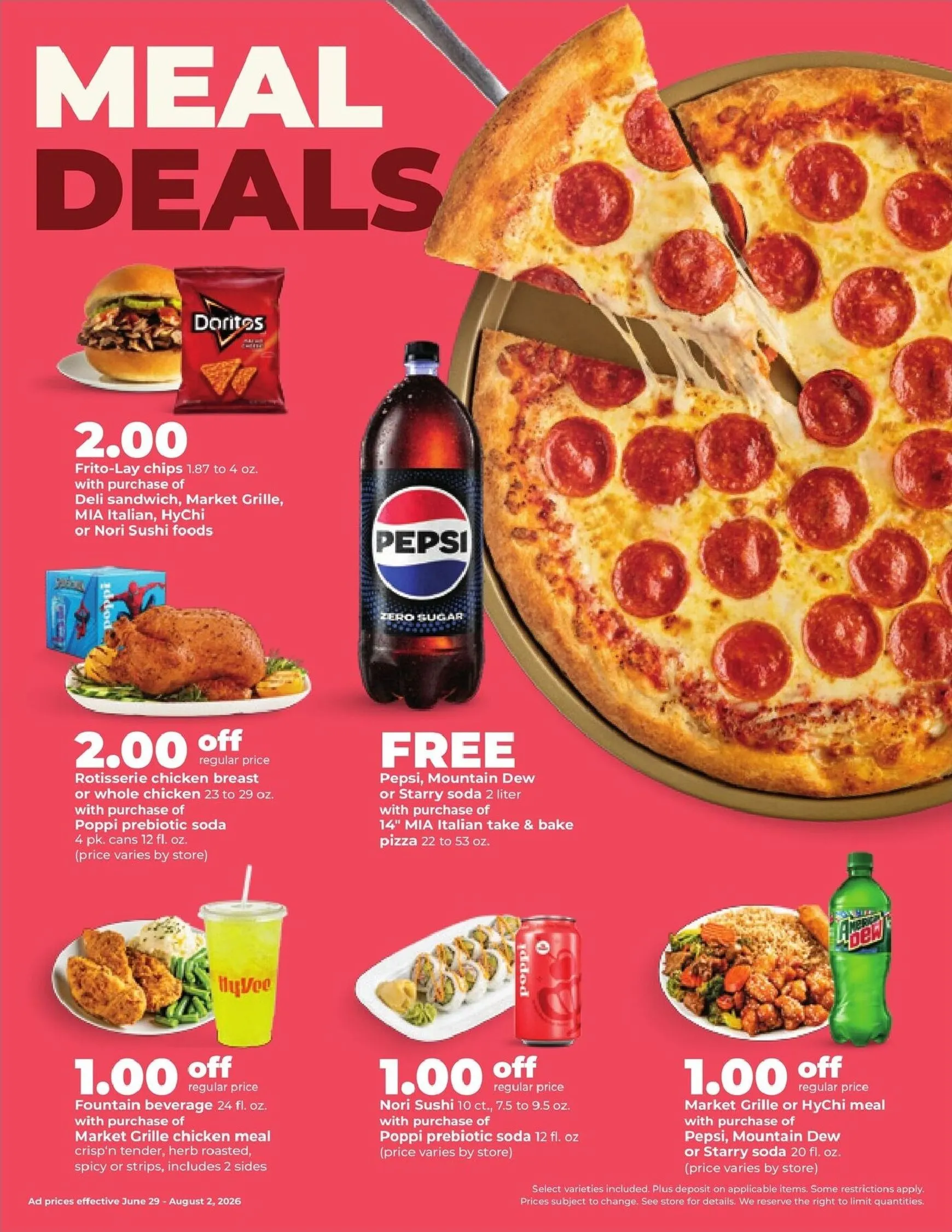 Weekly ad Current Hy Vee - Monthly leaflet valid from Monday 06/29/2026 to Sunday 08/02/2026 from June 29 to August 2 2026 - Page 16