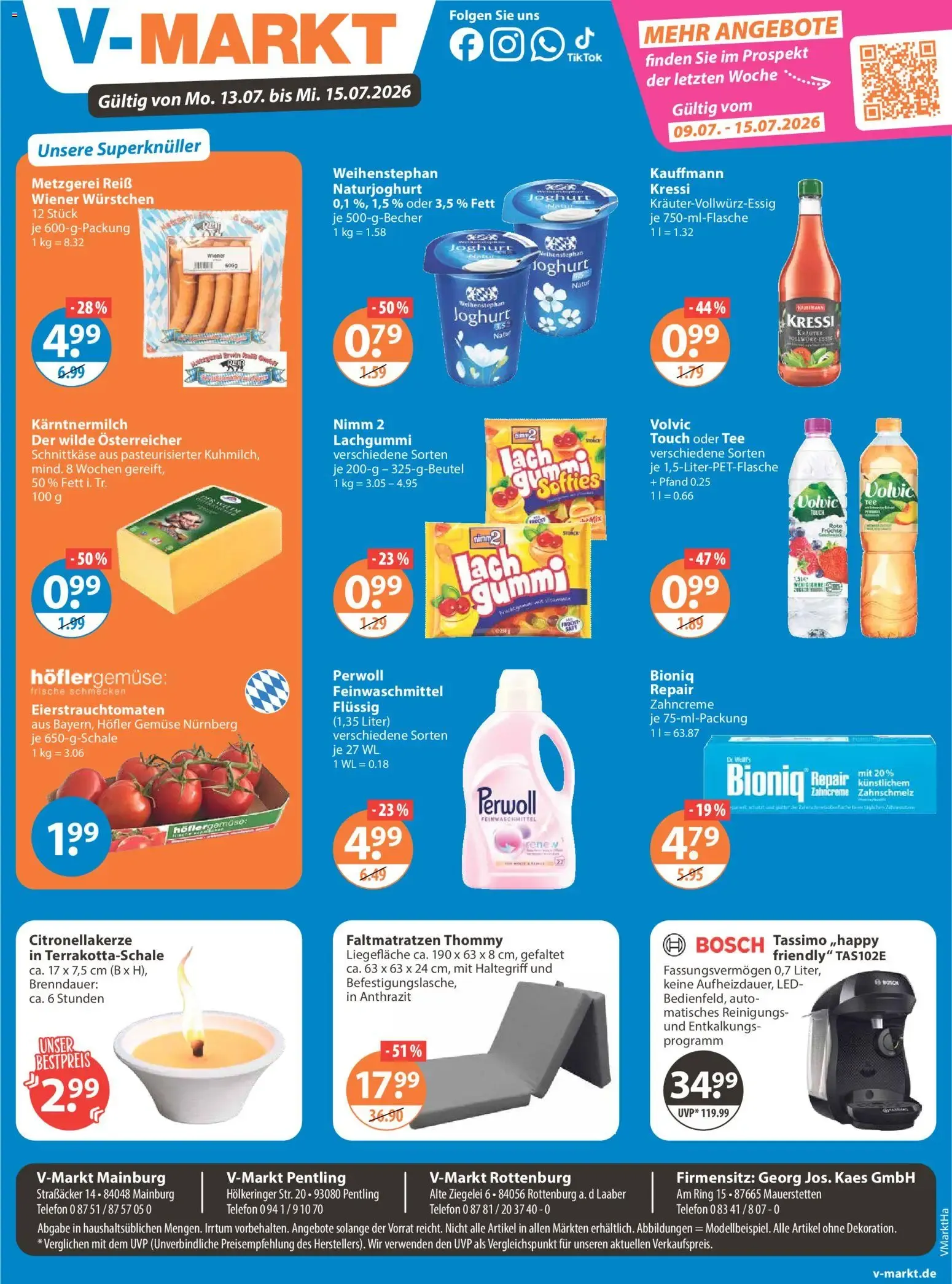 V-MARKT Angebote von 9. Juli bis 15. Juli 2026 - Prospekt seite 19