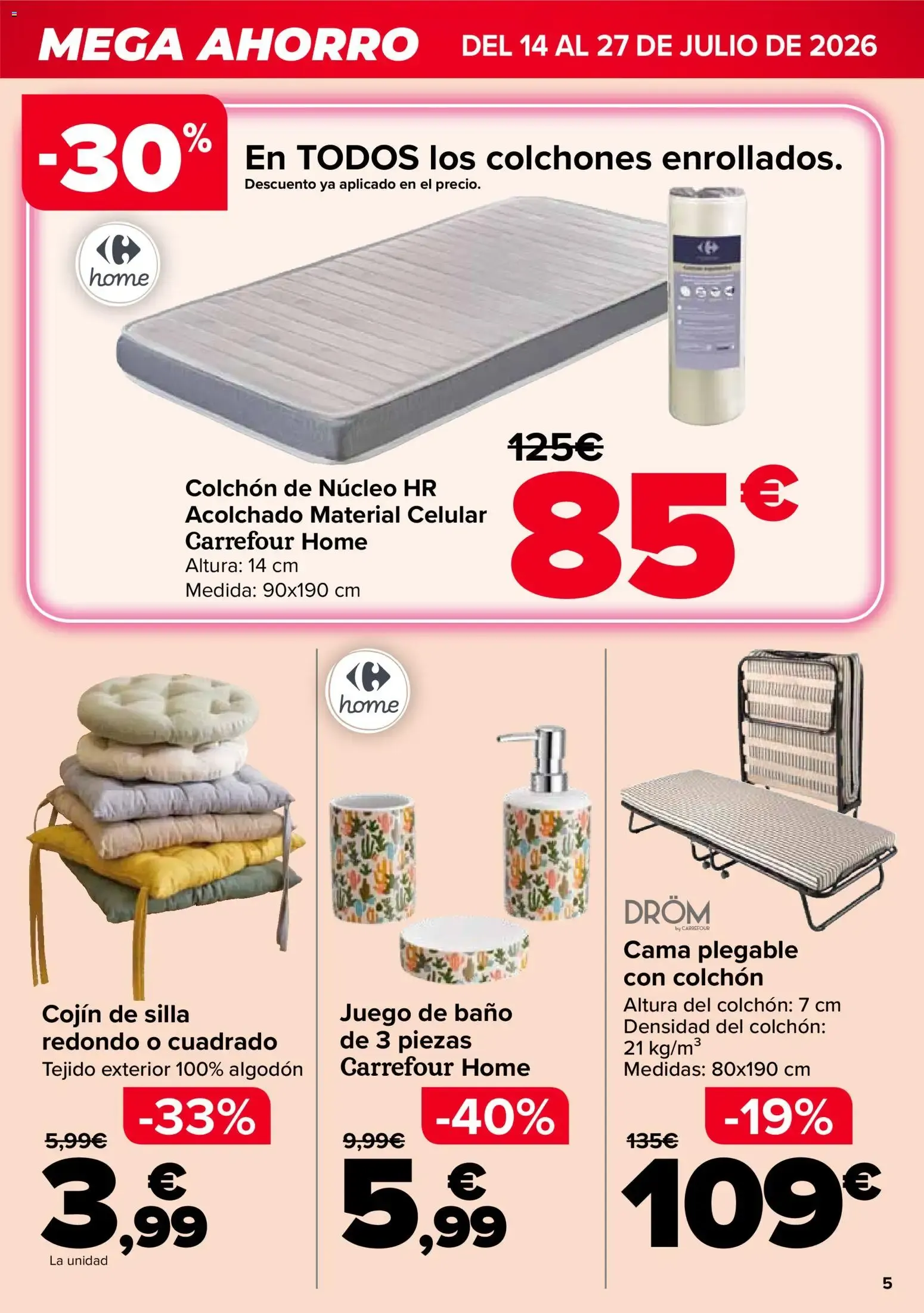 Catálogo de Carrefour Mega Ahorro 14 de julio al 27 de julio 2026 - Página 5