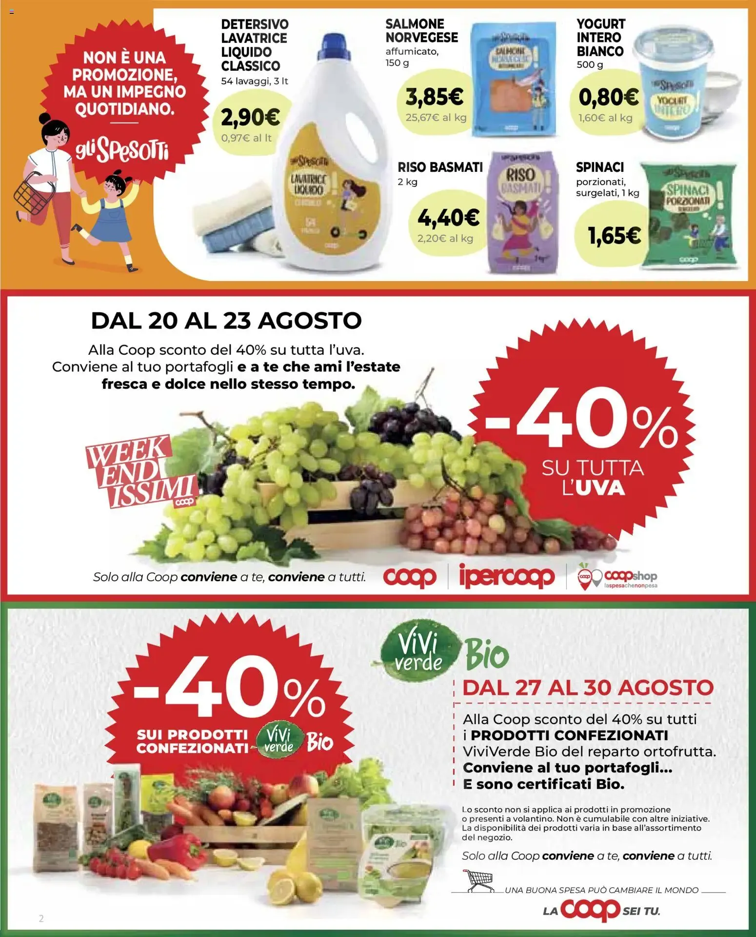 Volantino COOP Anteprima dal 20/08/2026 > NUOVO Promozioni da 20 agosto a 2 settembre di 2026 - Pagina del volantino 2