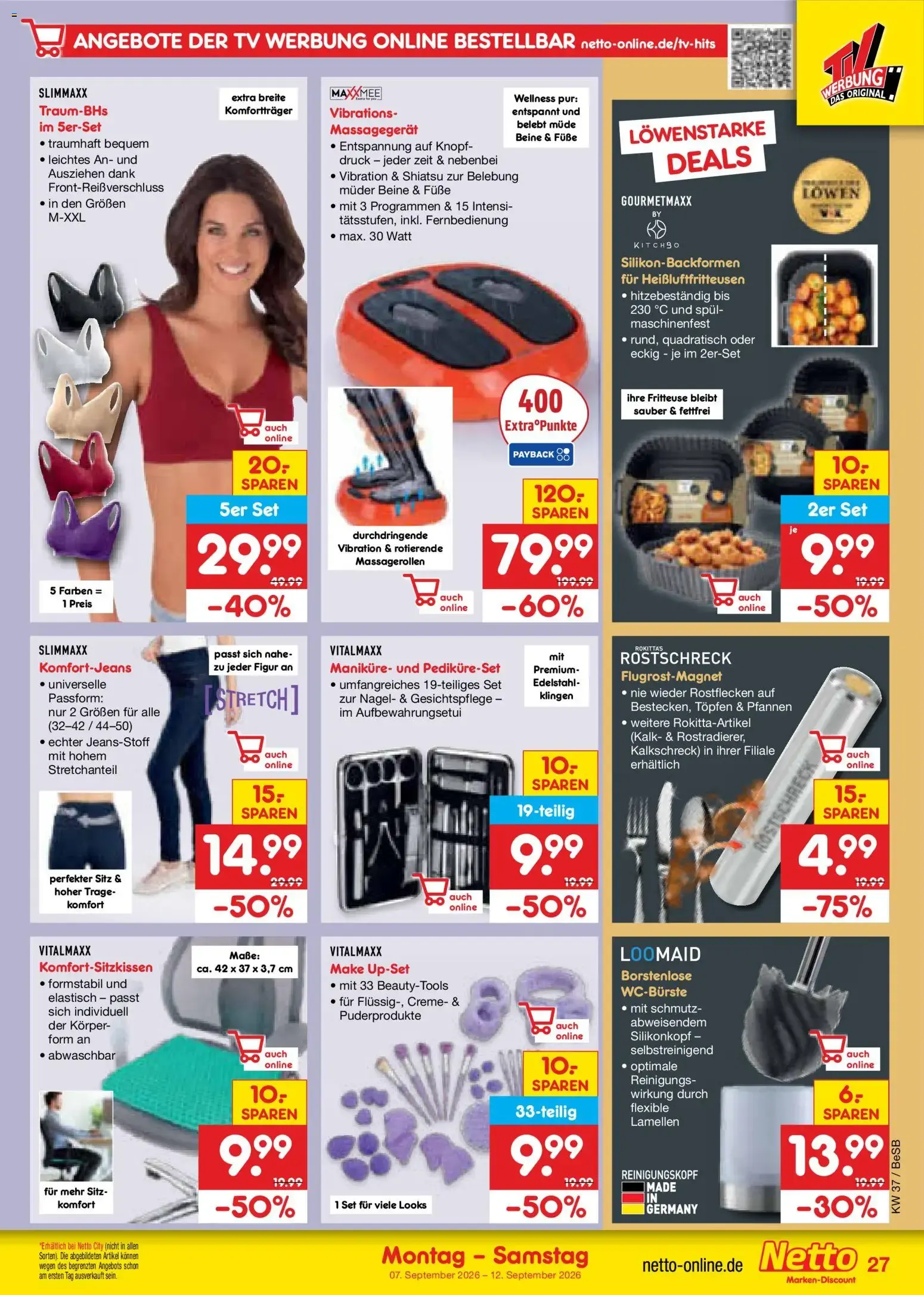 Netto Marken-Discount Prospekt (ab 07.09.2026) » Angebote von 7. September bis 12. September 2026 - Prospekt seite 39