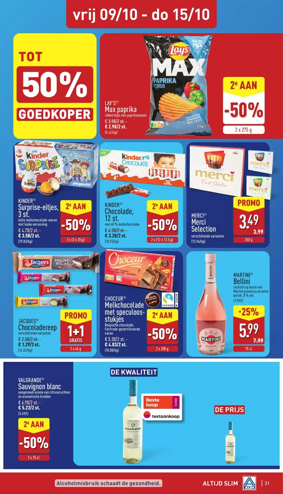 ALDI Folder: aanbiedingen van 05/10 t.e.m. 10/10 van 5 oktober tot 10 oktober 2026 - folder pagina 31