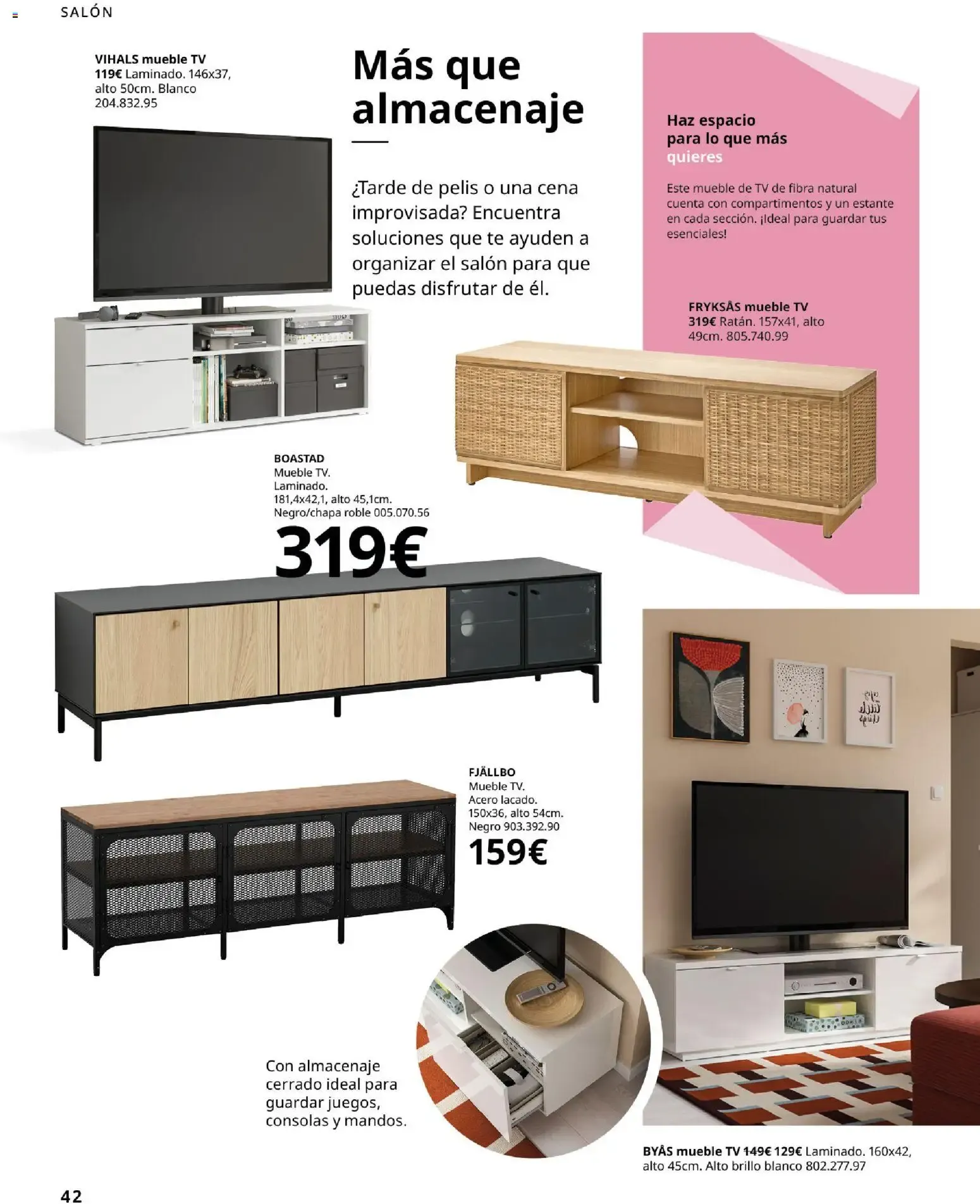 Catálogo de IKEA - Haz espacio para lo que más quieres del 01/09/2026 1 de septiembre al 31 de enero 2027 - Página 42