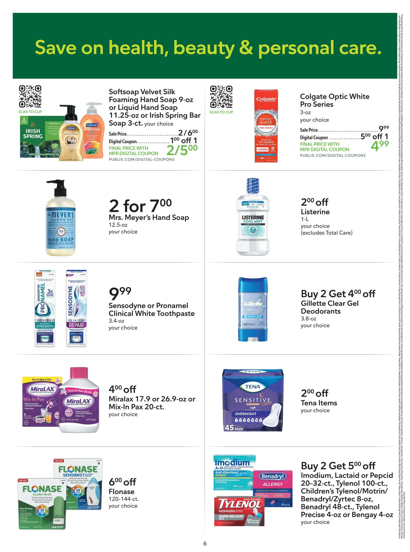 Weekly ad Future Publix - Extra Savings flyer valid from Thursday 07/16/2026 to Wednesday 07/29/2026 from July 16 to July 29 2026 - Page 6