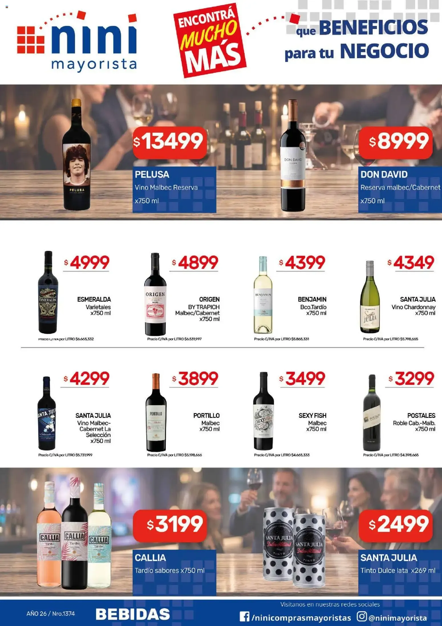 Ofertas de NINI Mayorista - Revista N°1374 24 de agosto al 30 de agosto 2026 - Página 16 del catálogo