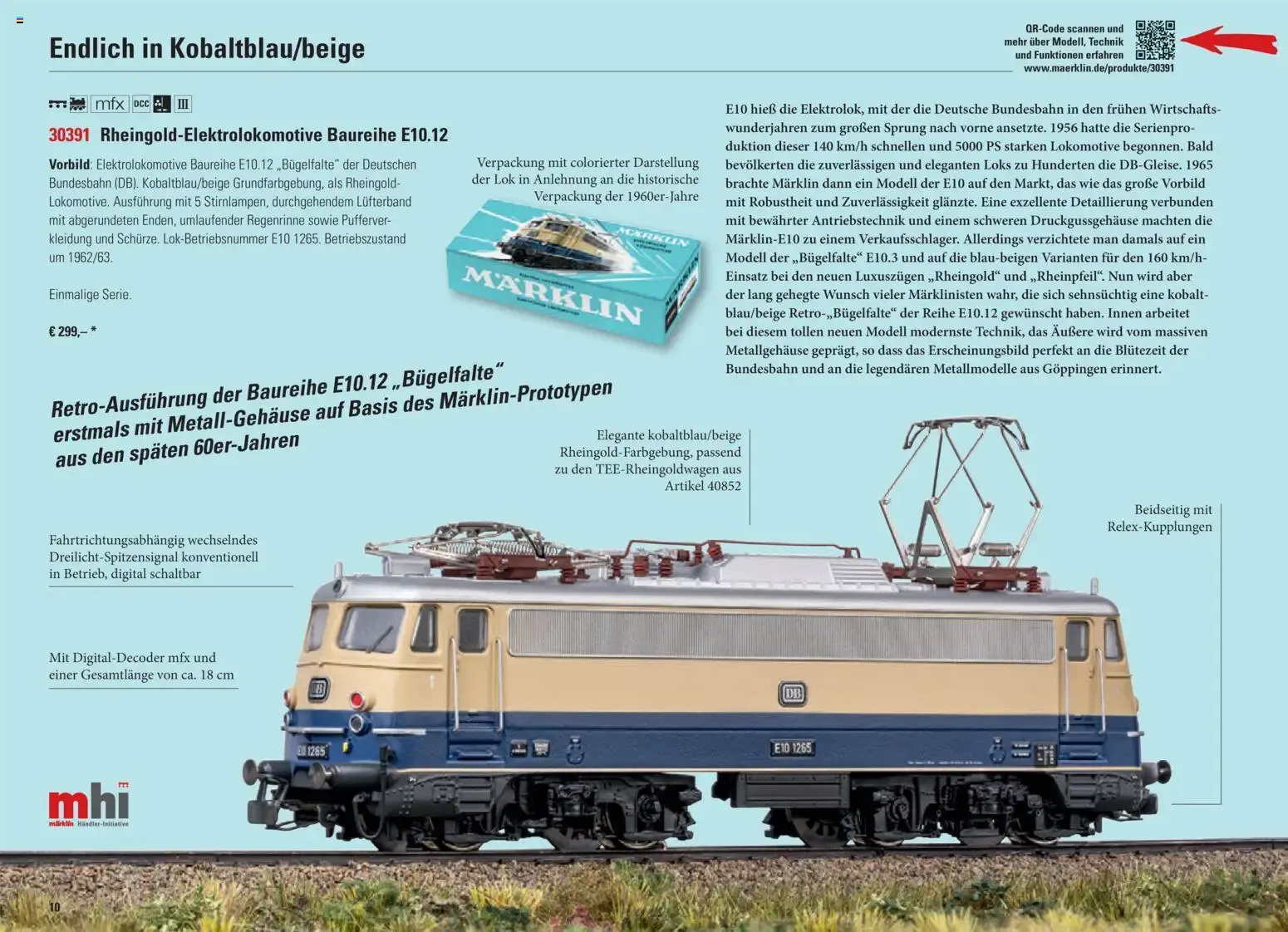 Märklin Neuheiten 2026 von 1. Januar bis 31. Dezember 2026 - Prospekt seite 12