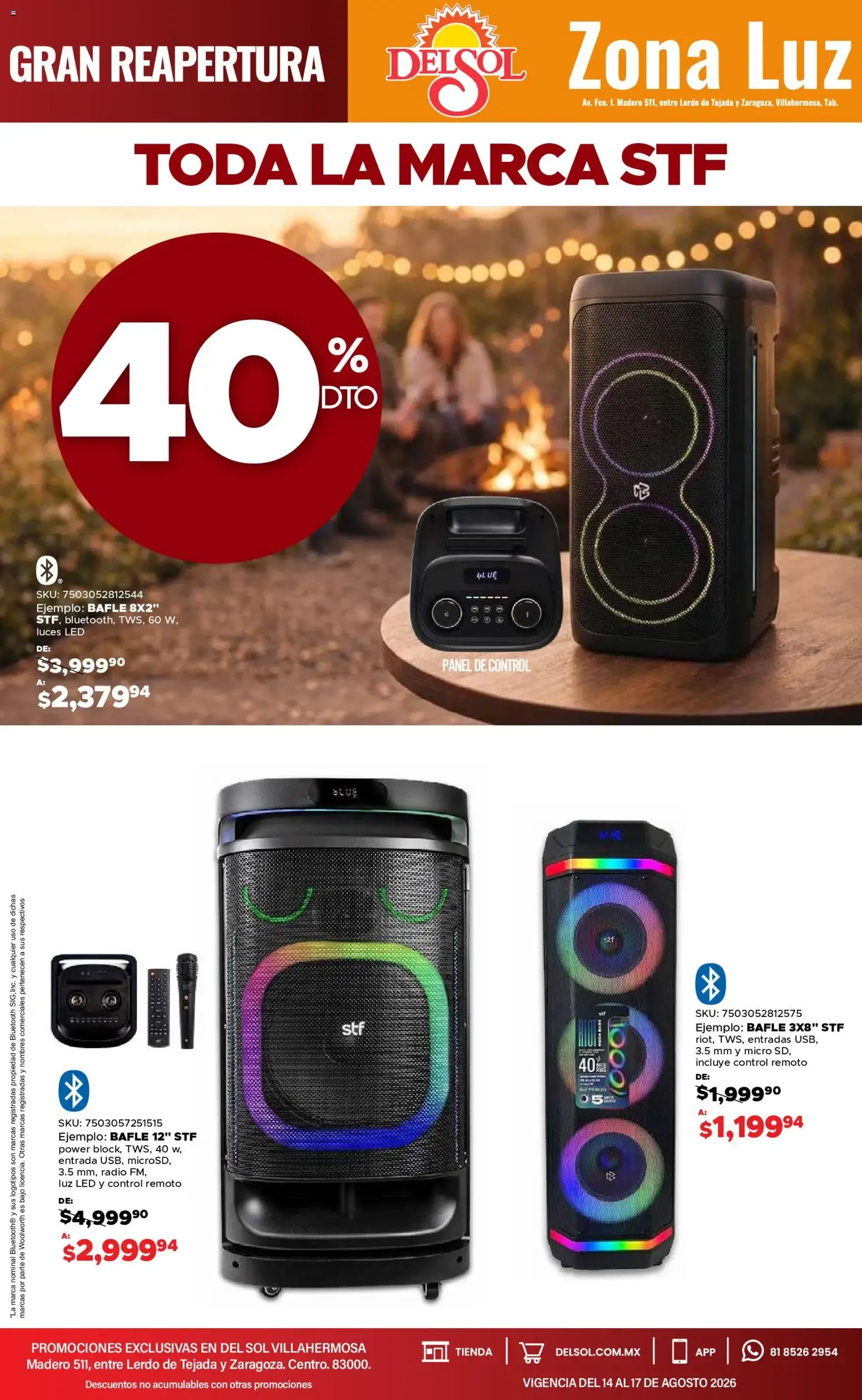 Catálogo de Del Sol Gran Reapertura y 4 Días de Grandes Promociones 14 de agosto al 17 de agosto 2026 - Pagina 12