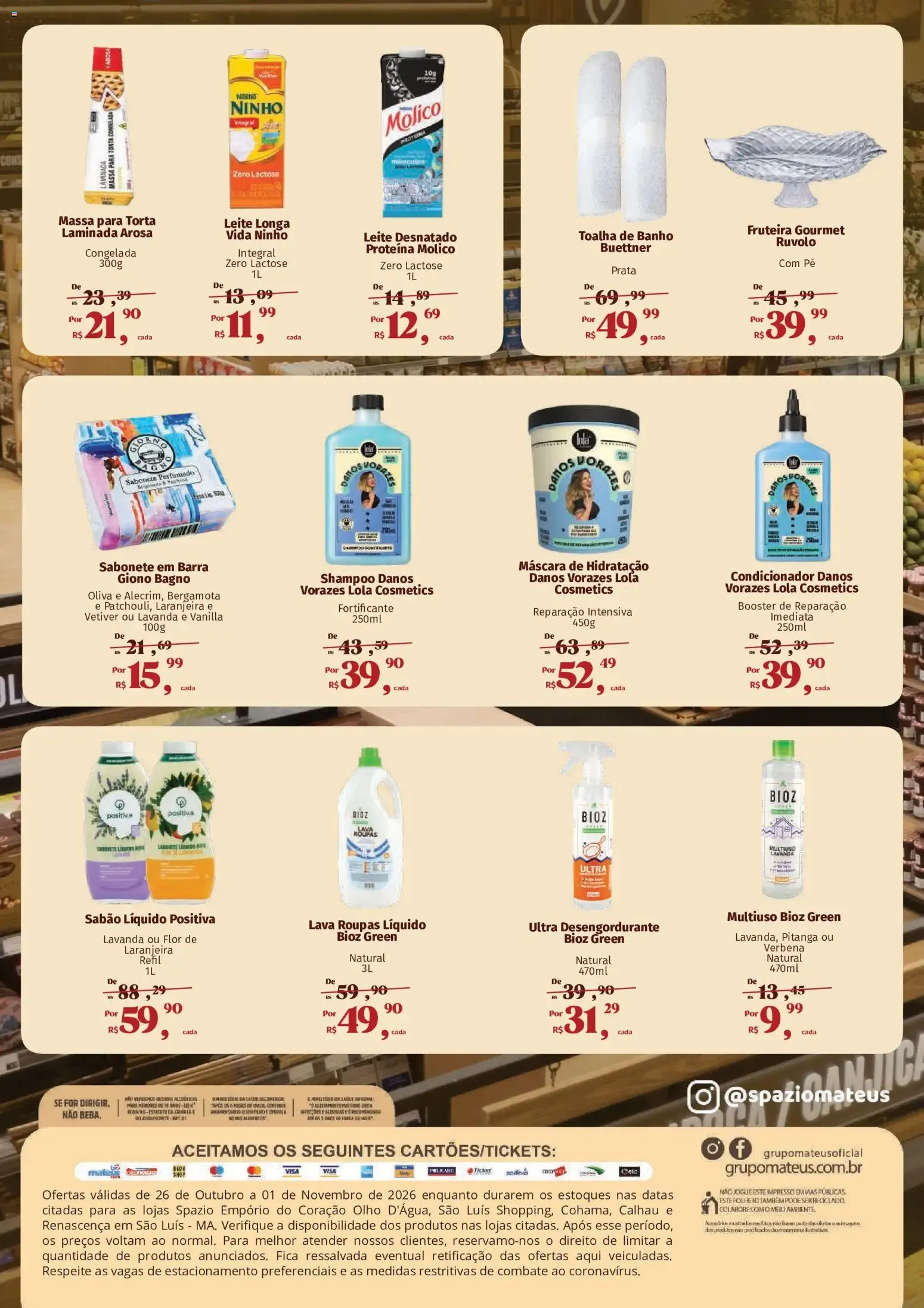 Encarte de Mateus ofertas Empório spazio de 26/10/2026 | Promoções Online 26 de outubro até 1 de novembro 2026 - Pagina 2