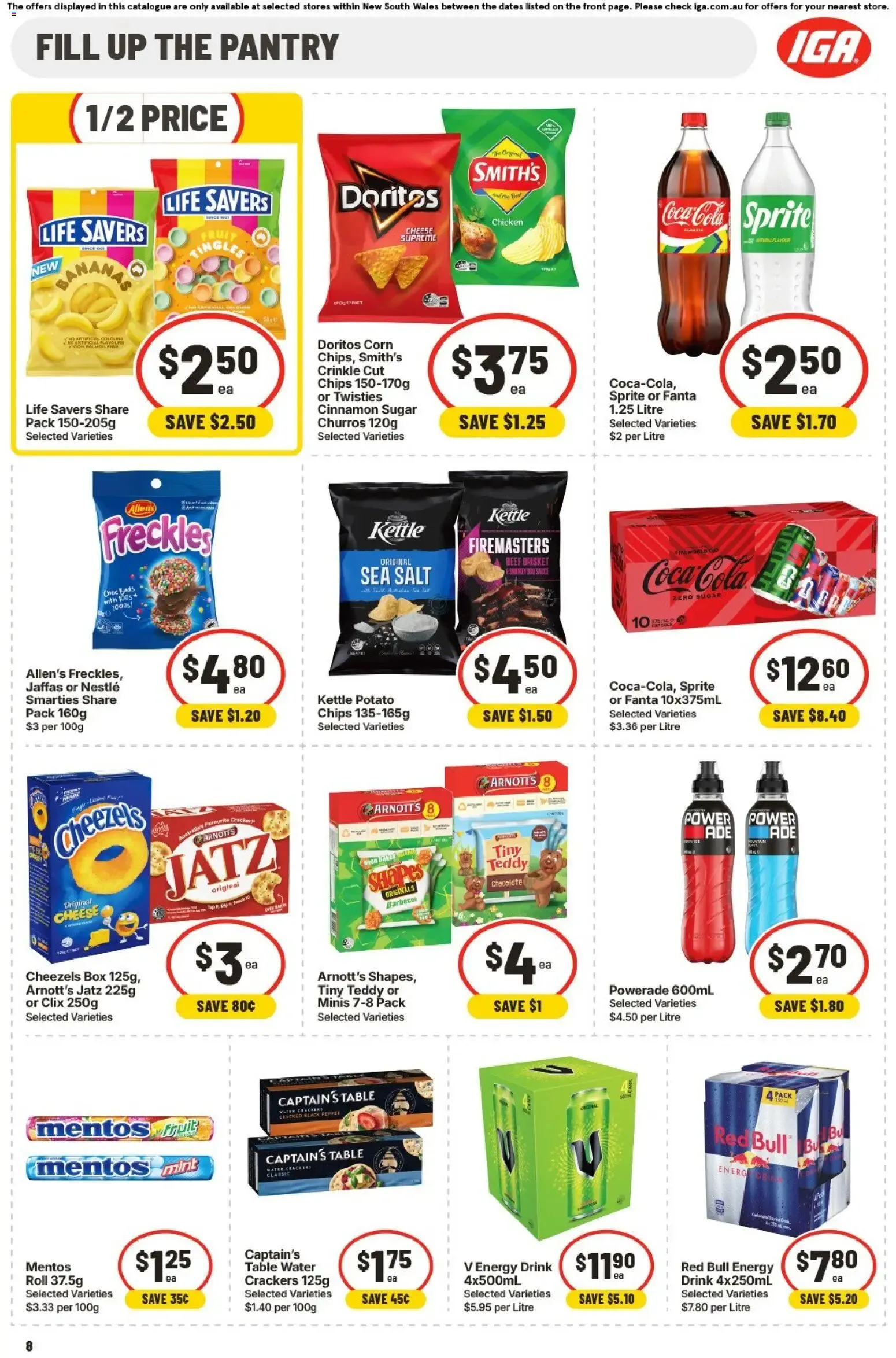 IGA catalogue valid from 01/07/2026 > Online Australia - Catalogue valid from 1 July to 7 July 2026 - page 8