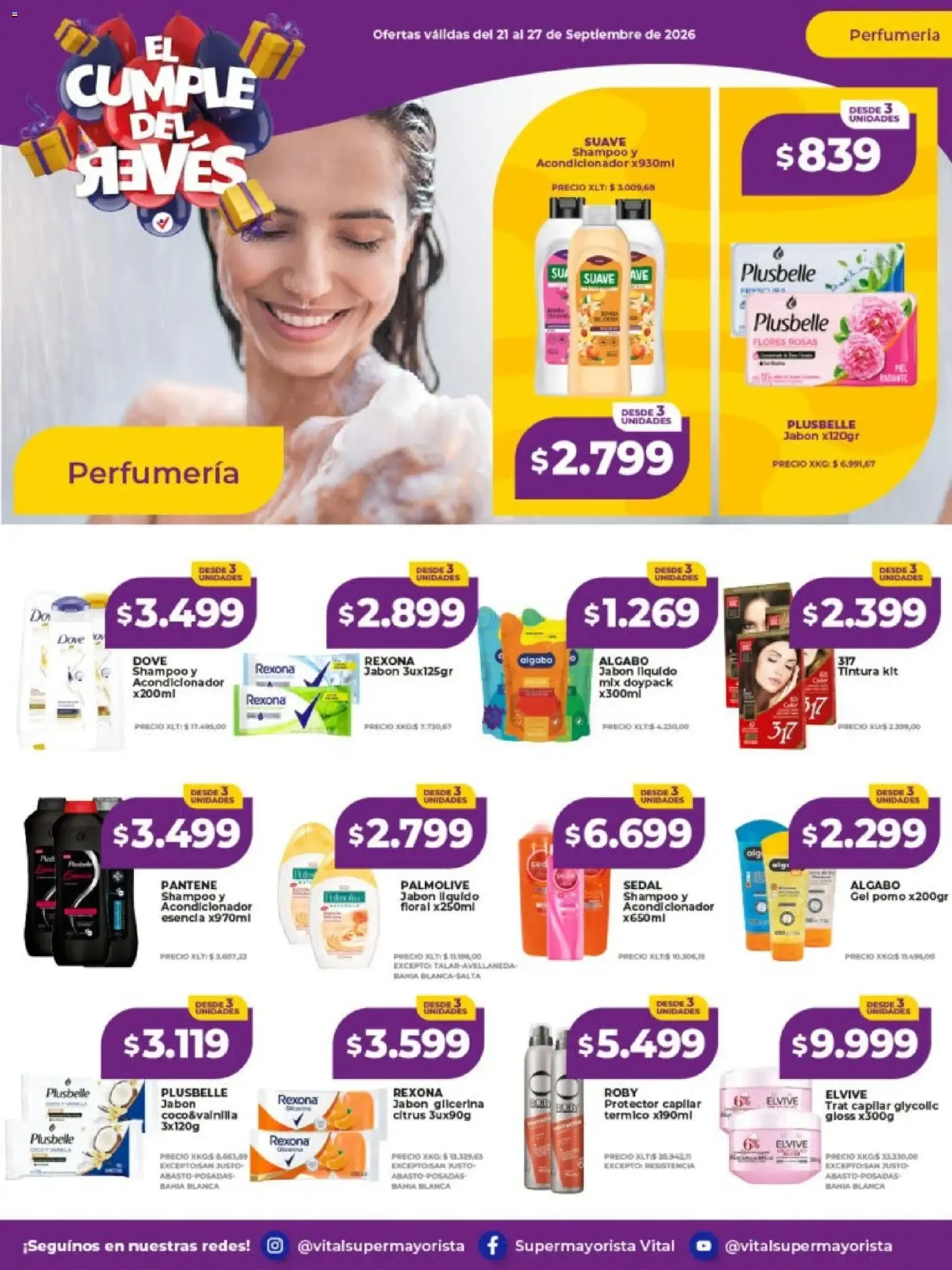 Ofertas de Vital Supermayorista - El Cumple del Jueves 21 de septiembre al 27 de septiembre 2026 - Página 2 del catálogo