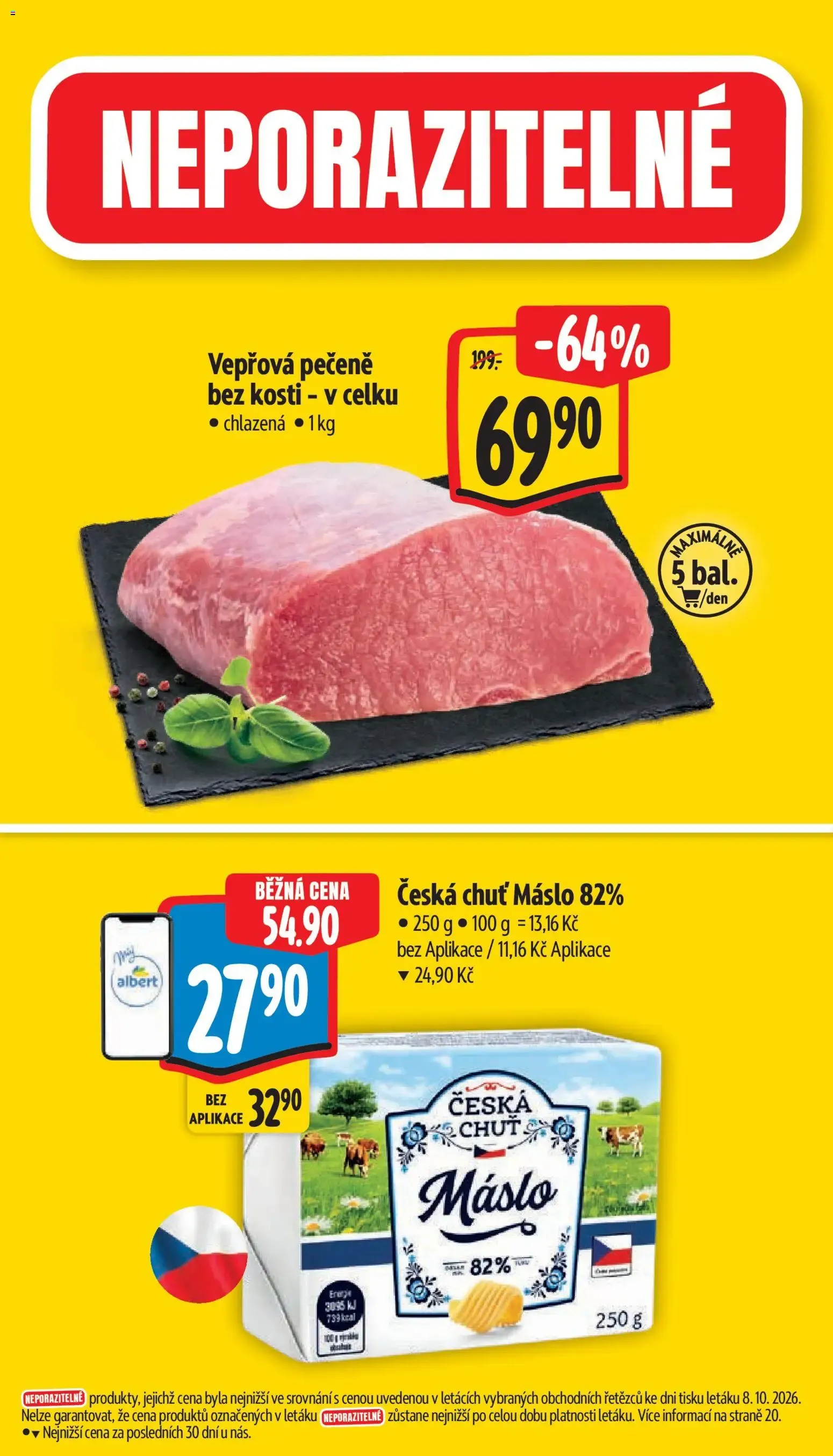 Albert leták - Supermarket od 14.10.2026 - Akční leták - 14. října 20. října 2026 - Page 2