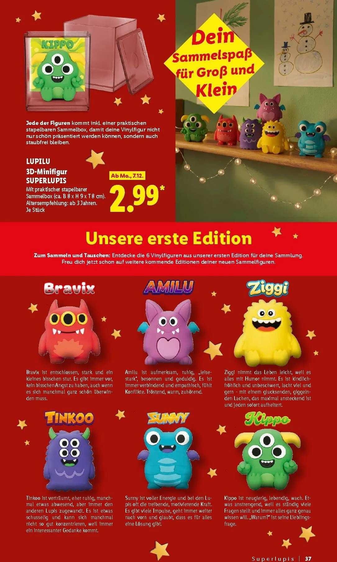 Die Magie des Schenkens lohnt sich. Entdecke zahlreiche Geschenkideen von 26. Oktober bis 24. Dezember 2026 - Prospekt seite 37