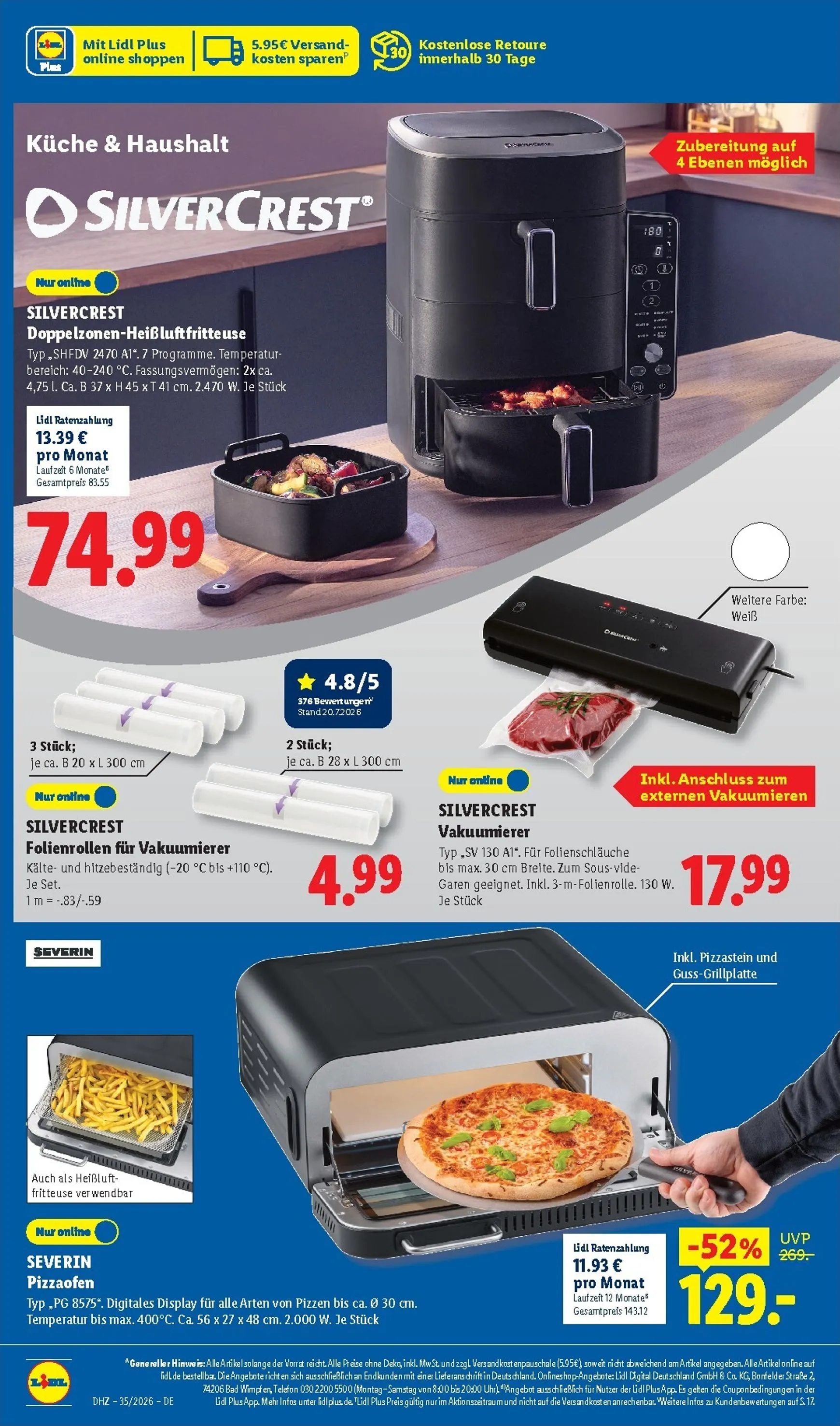 Lidl - Aktionsprospekt Prospekt nächste Woche – von Montag 24.08.2026 bis Samstag 29.08.2026 von 24. August bis 29. August 2026 - Prospekt seite 30