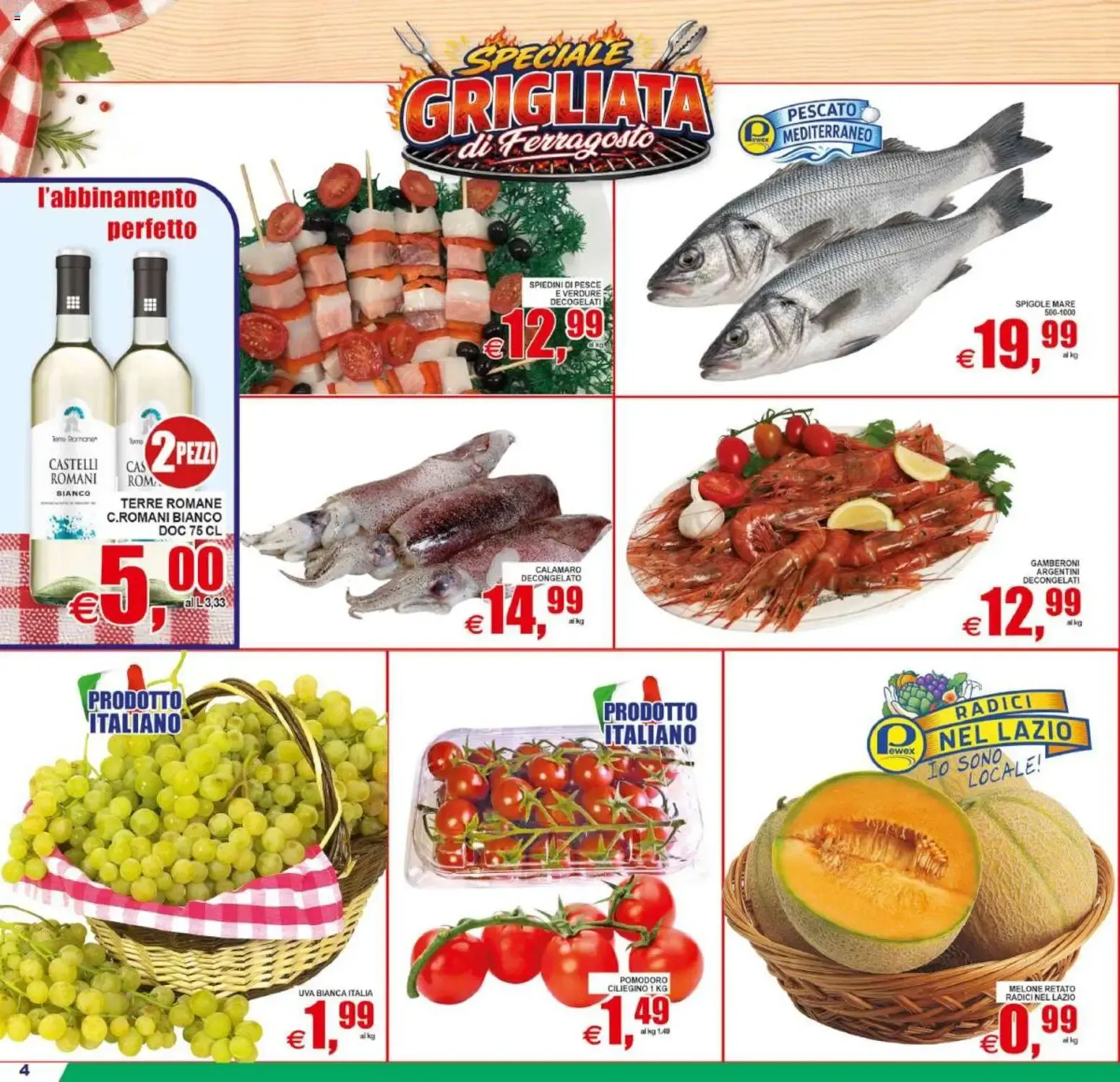 Speciale Grigliata di Ferragosto da 12 agosto a 20 agosto di 2026 - Pagina del volantino 4