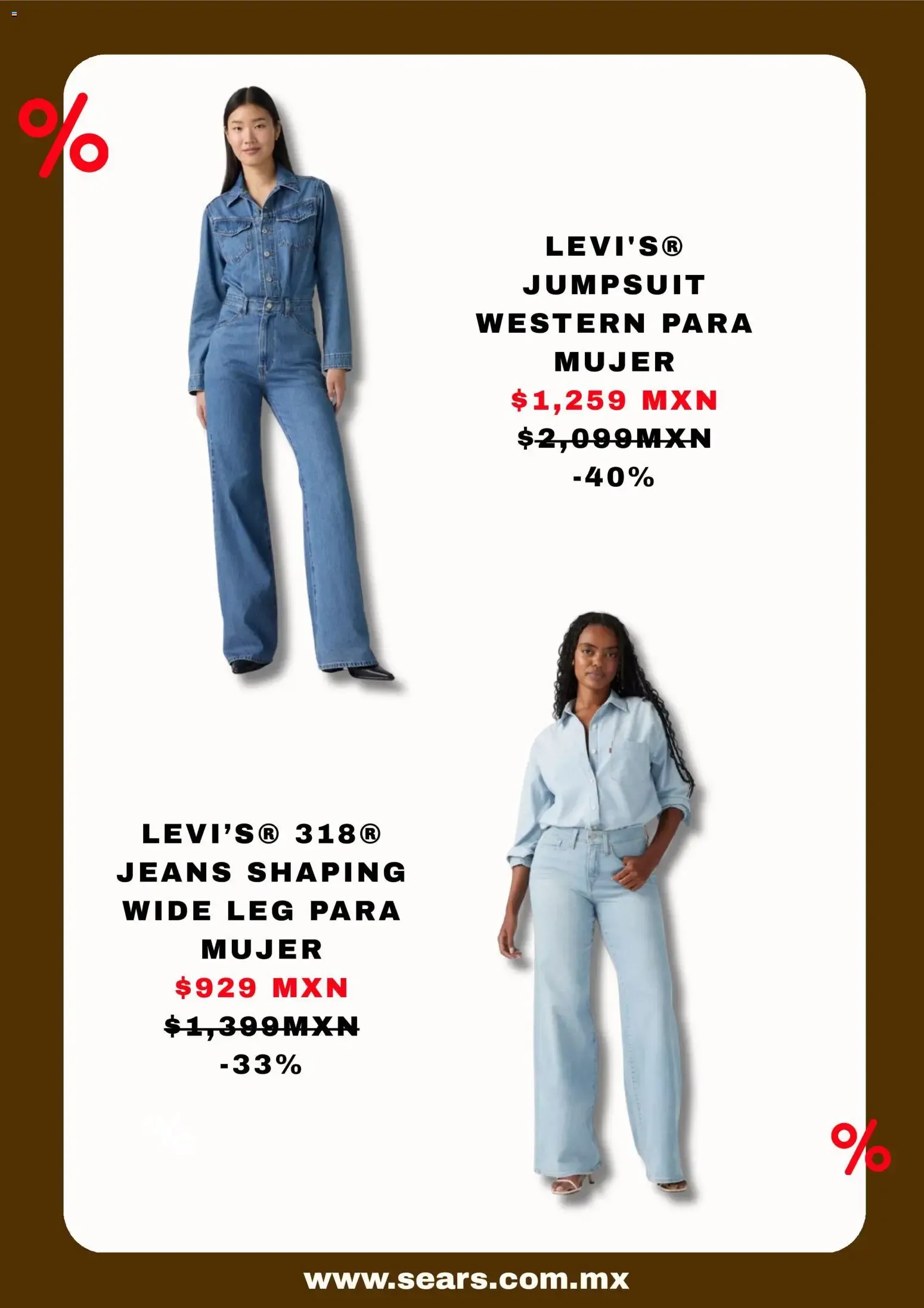 Catálogo de Sears: The New School of Denim 23 de julio al 6 de septiembre 2026 - Pagina 2