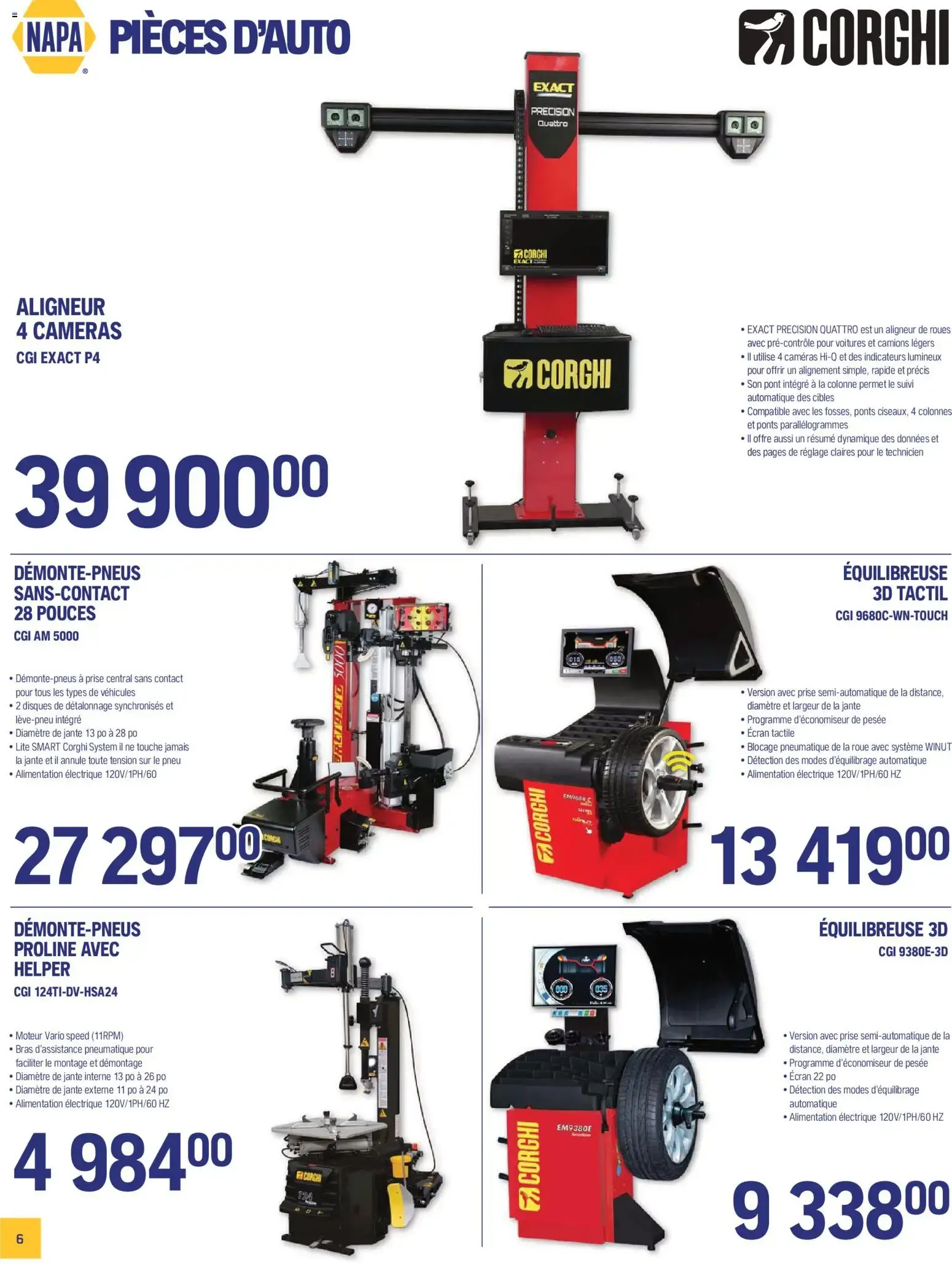 NAPA Auto Parts circulaire - TOUT ÉQUIPÉ septembre-octobre 2026 from Sep 1, 2026 > weekly specials & deals from September 1 to October 31 2026 - flyer page 8