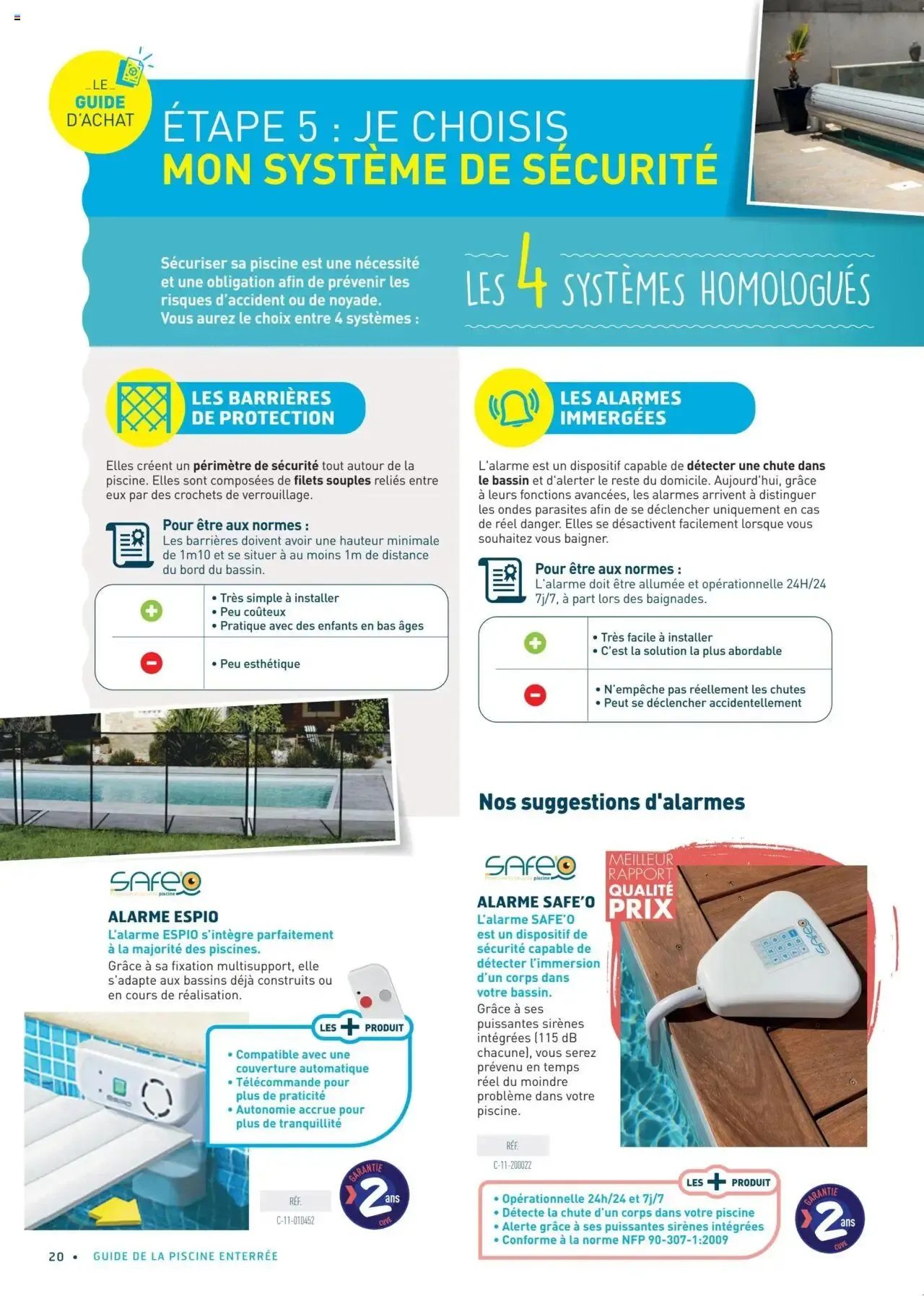 Le Guide Piscines Enterrées du 1 mars au 30 septembre 2026 - Catalogue page 20
