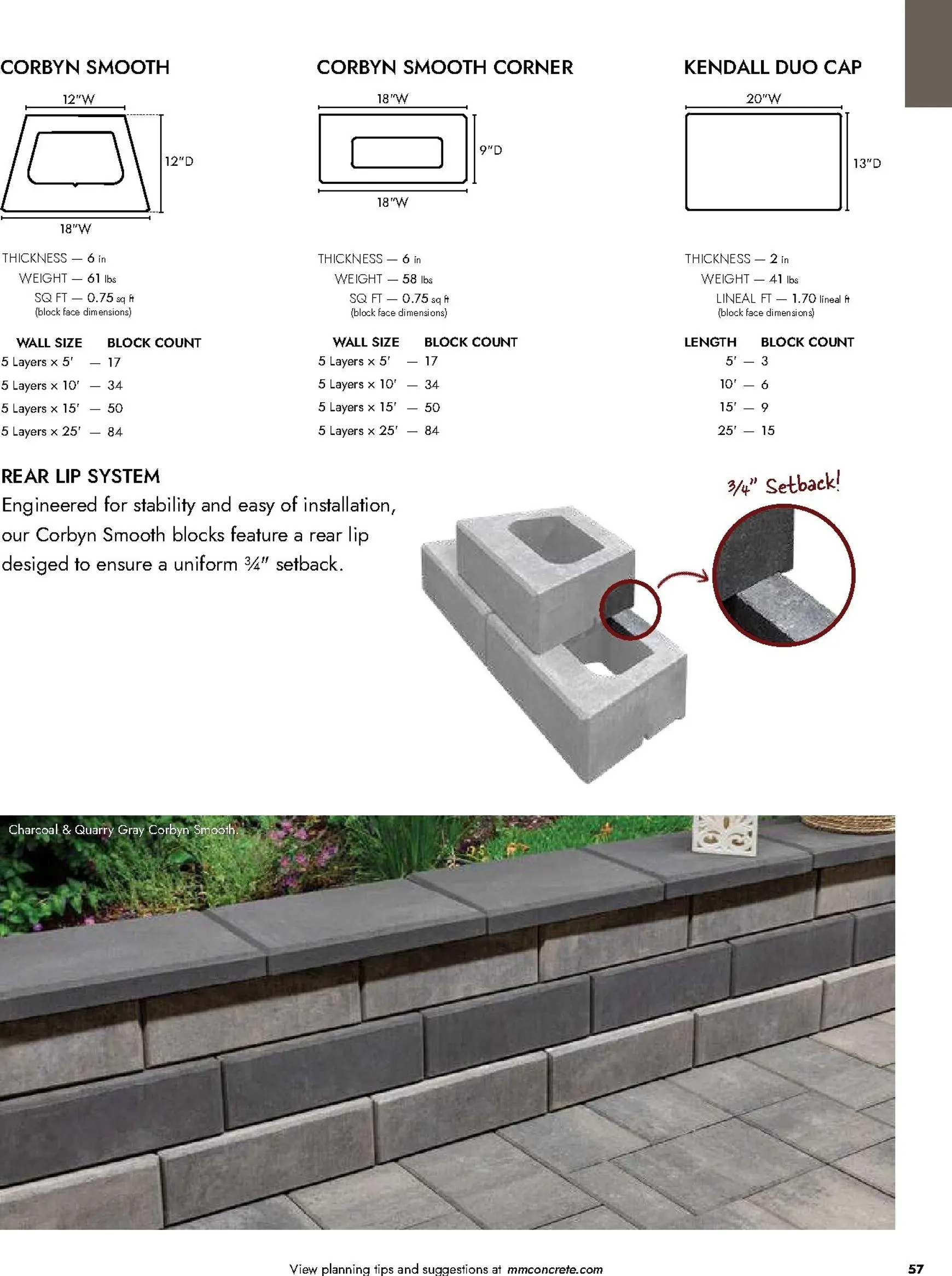 Weekly ad Current Menards - Landscape Block Catalog leaflet valid from Thursday 04/02/2026 to Thursday 12/31/2026 from April 2 to December 31 2026 - Page 58