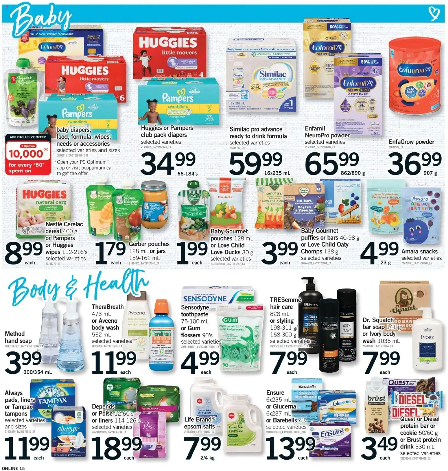 Fortinos weekly flyer / circulaire from Sep 24, 2026 > weekly specials & deals from September 24 to September 30 2026 - flyer page 14