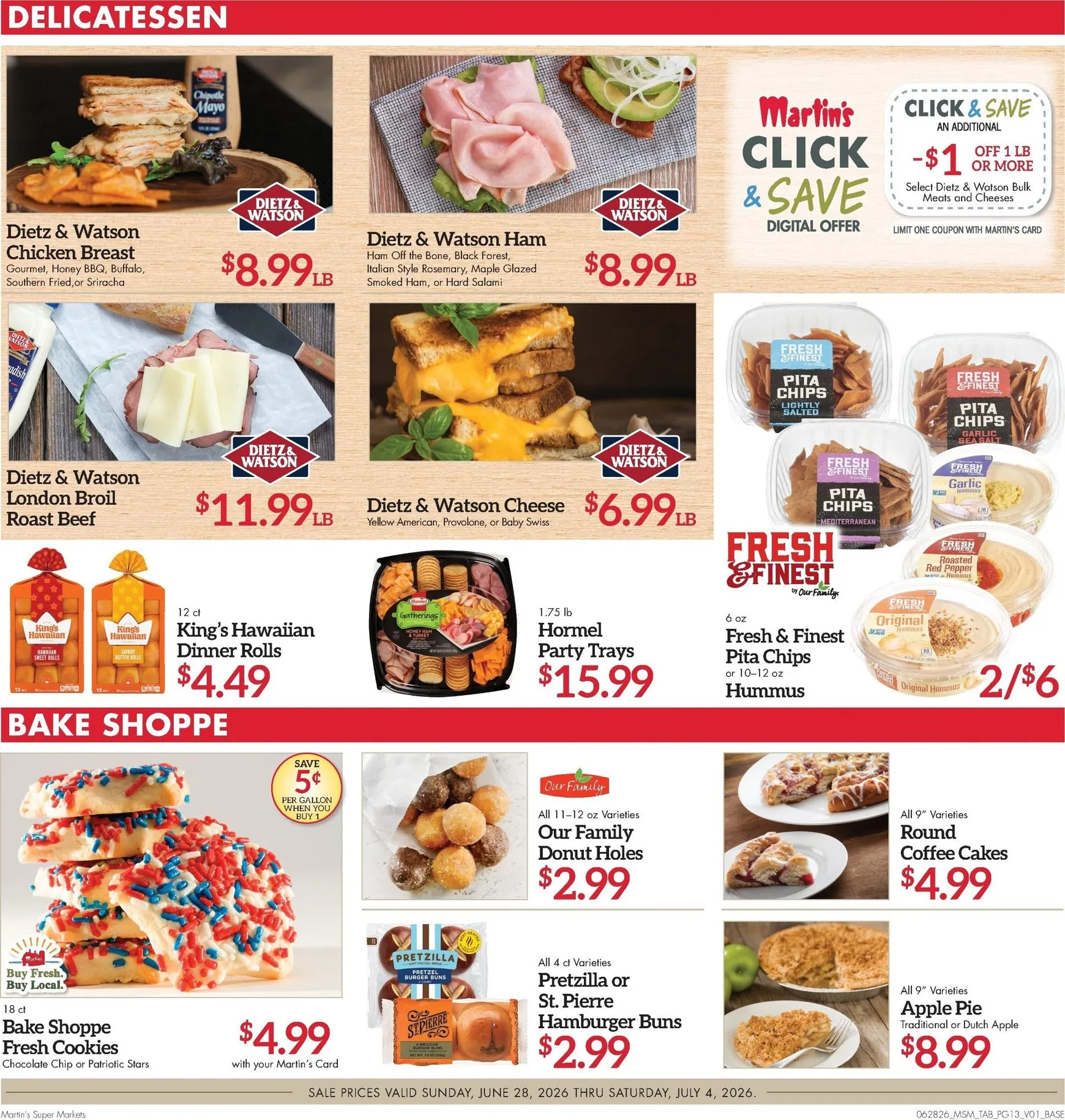 Weekly ad Martin's Super Markets - Spark Your Celebration for the Fourth of July! from June 28 to July 4 2026 - Page 13