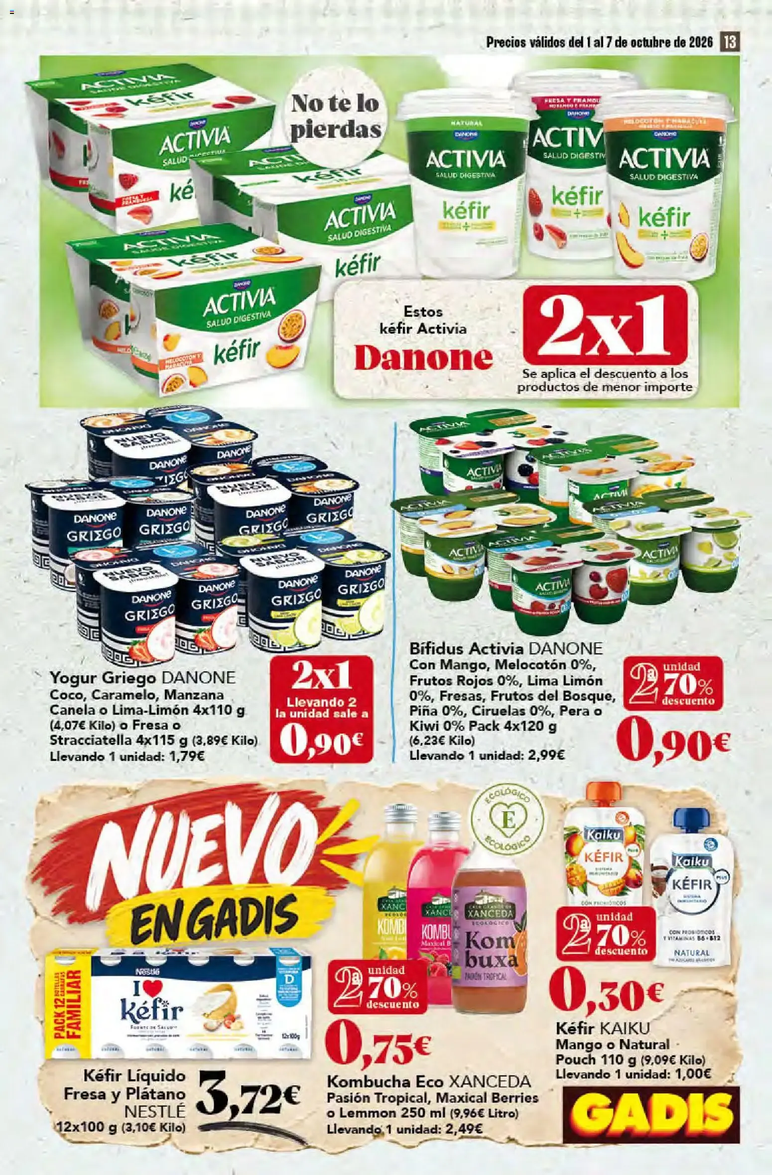 Catálogo de Gadis - folleto 01/10/2026 - 07/10/2026 1 de octubre al 7 de octubre 2026 - Página 13