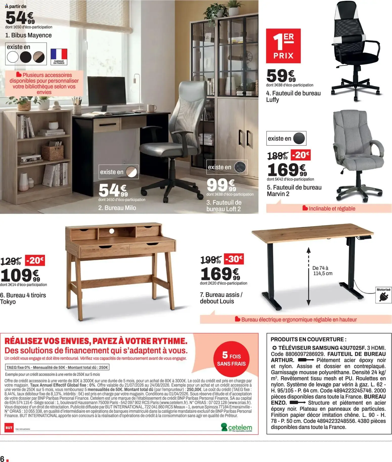 But catalogue easy rentrée à partir du 21/07/2026 - promo en ligne du 21 juillet au 24 août 2026 - Catalogue page 5