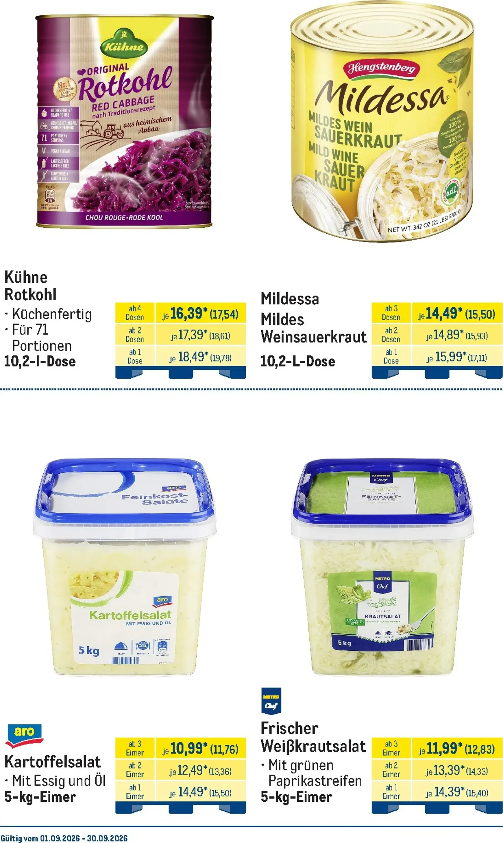 Metro - Monats Menü Prospekt – von Dienstag 01.09.2026 bis Mittwoch 30.09.2026 von 1. September bis 30. September 2026 - Prospekt seite 8