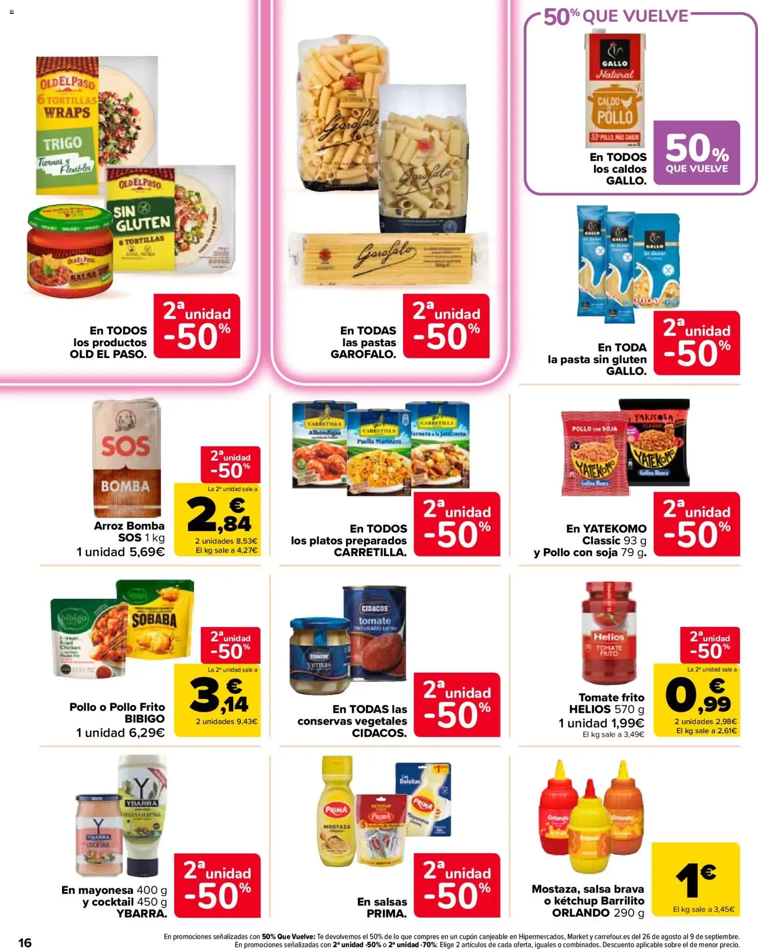 Catálogo de Carrefour Market folleto 11/08/2026 - 25/08/2026 11 de agosto al 25 de agosto 2026 - Página 16