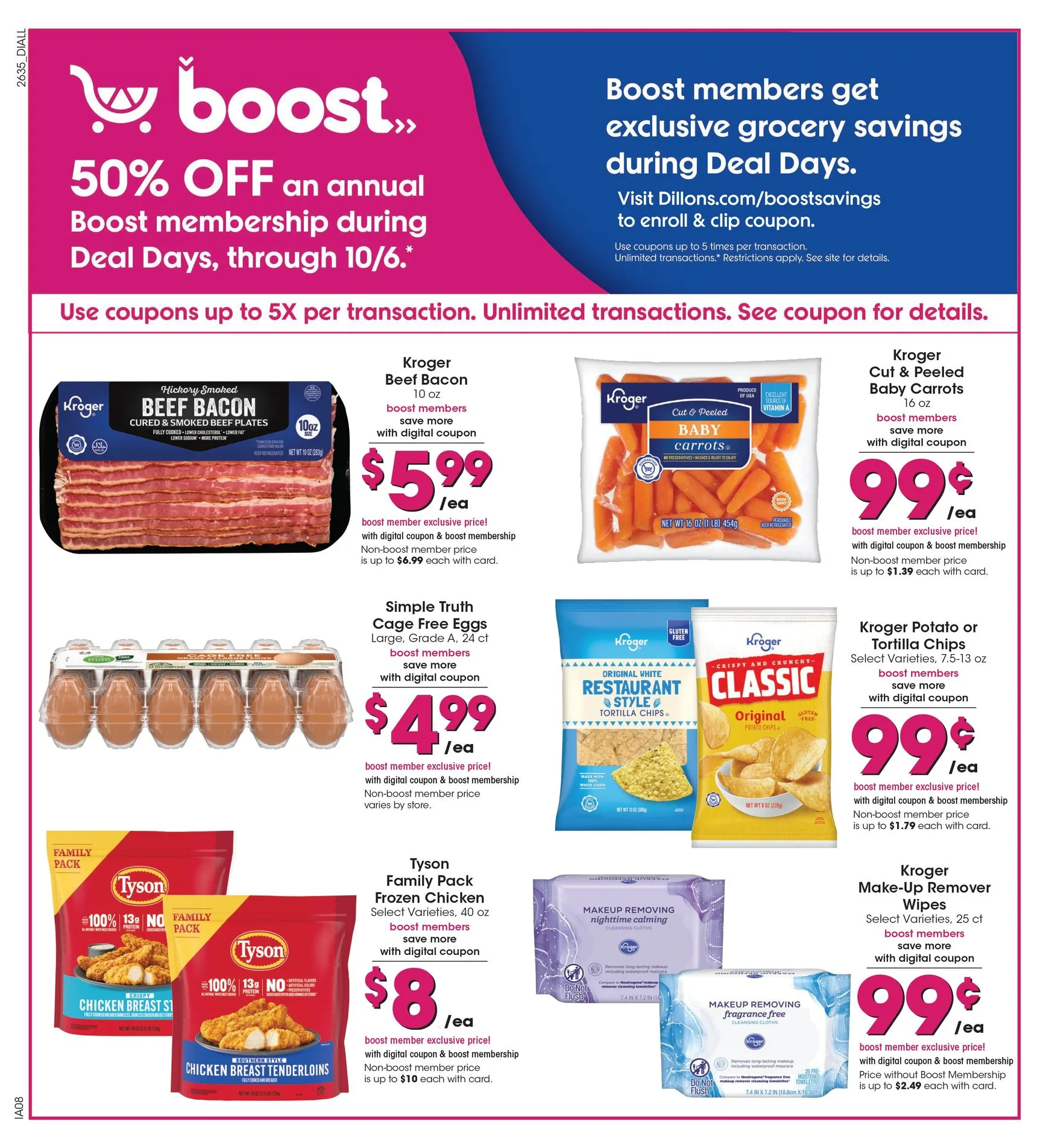 Weekly ad Current Dillons leaflet valid from Wednesday 09/30/2026 to Tuesday 10/06/2026 from September 30 to October 6 2026 - Page 8