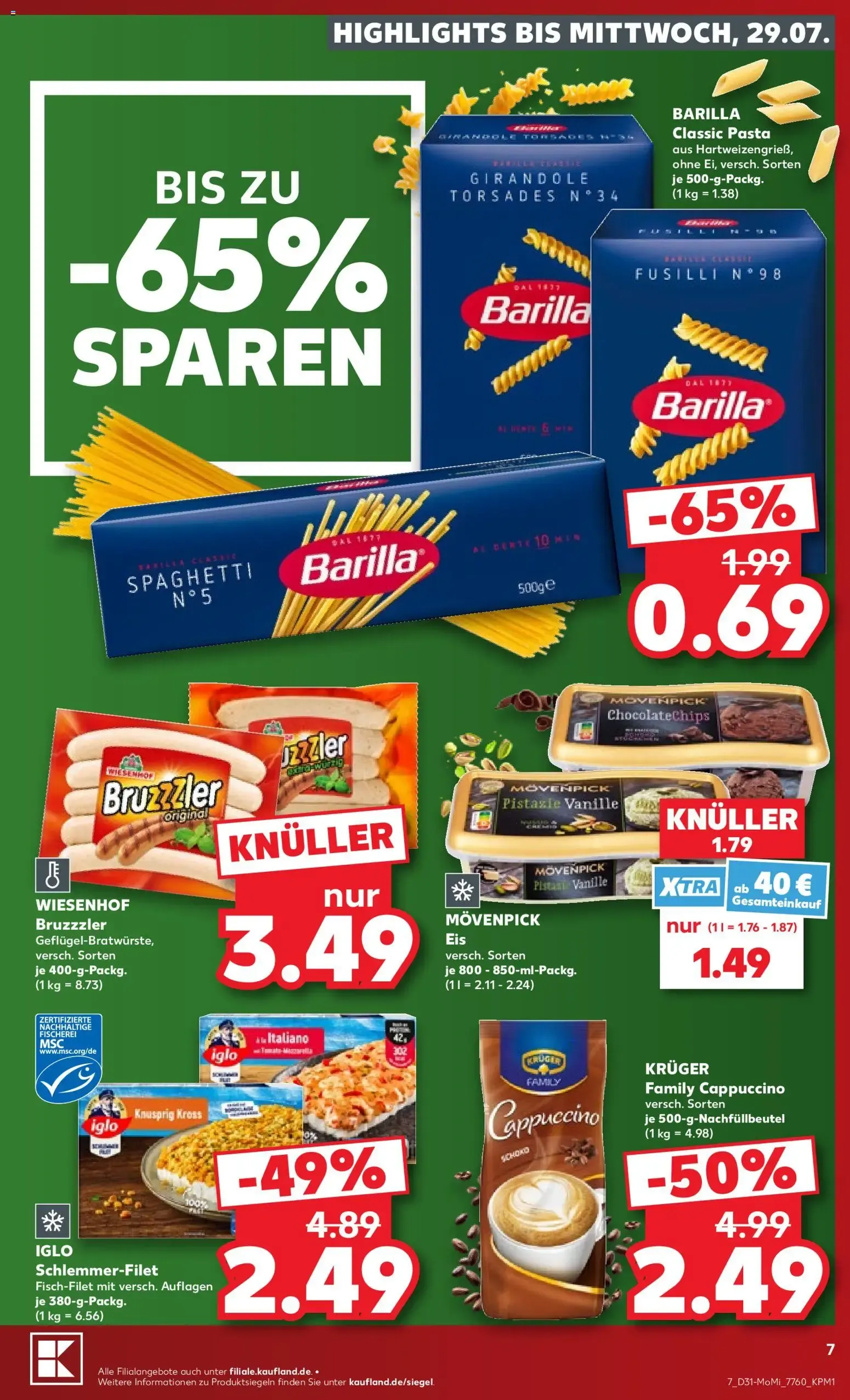 Kaufland - Richtig Sparen zum Wochenstart van 27 juli tot 29 juli 2026 - Folder pagina 7