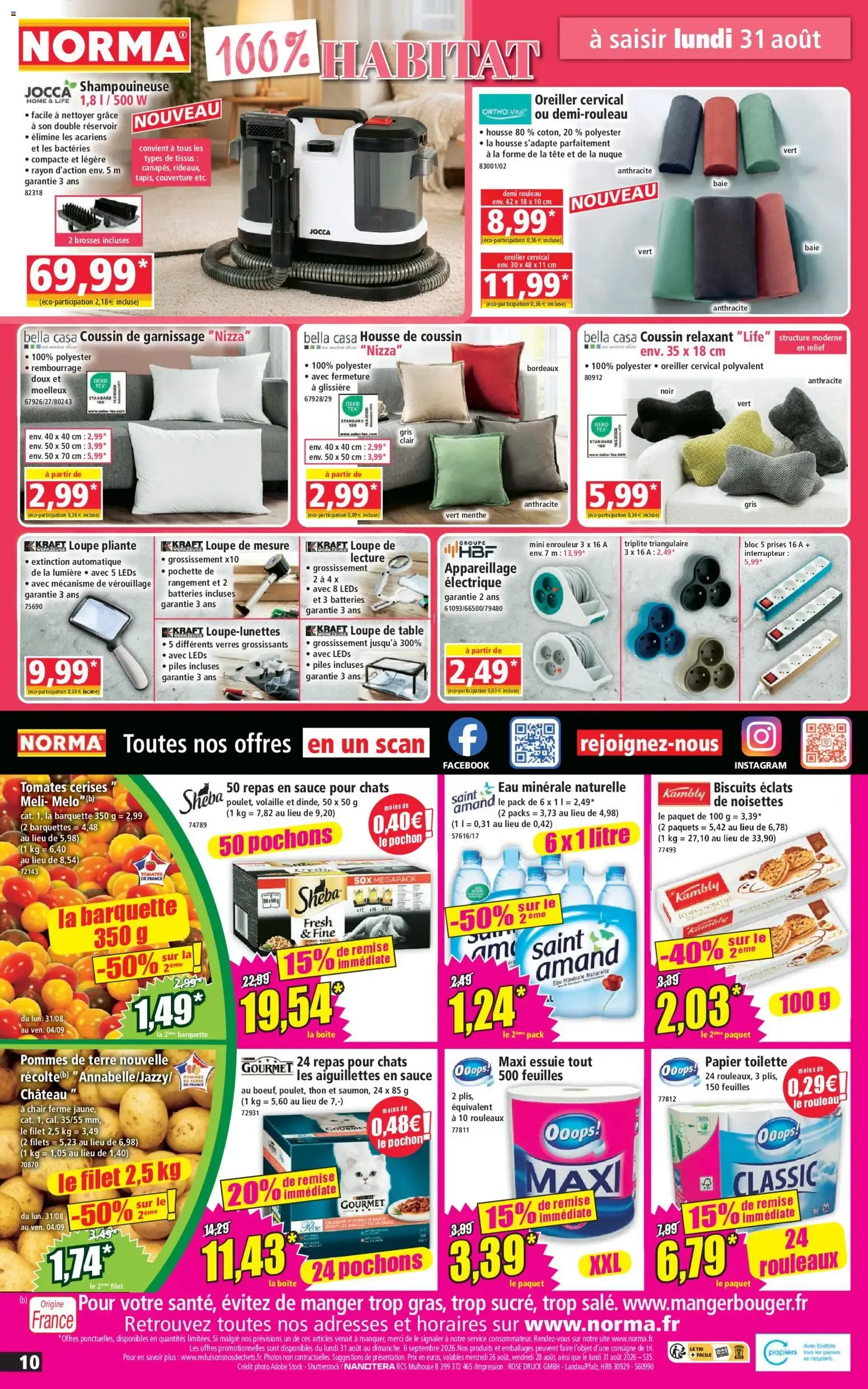 Norma Votre Discounter Régional - Promotions du 26 août du 26 août au 1 septembre 2026 - Catalogue page 10