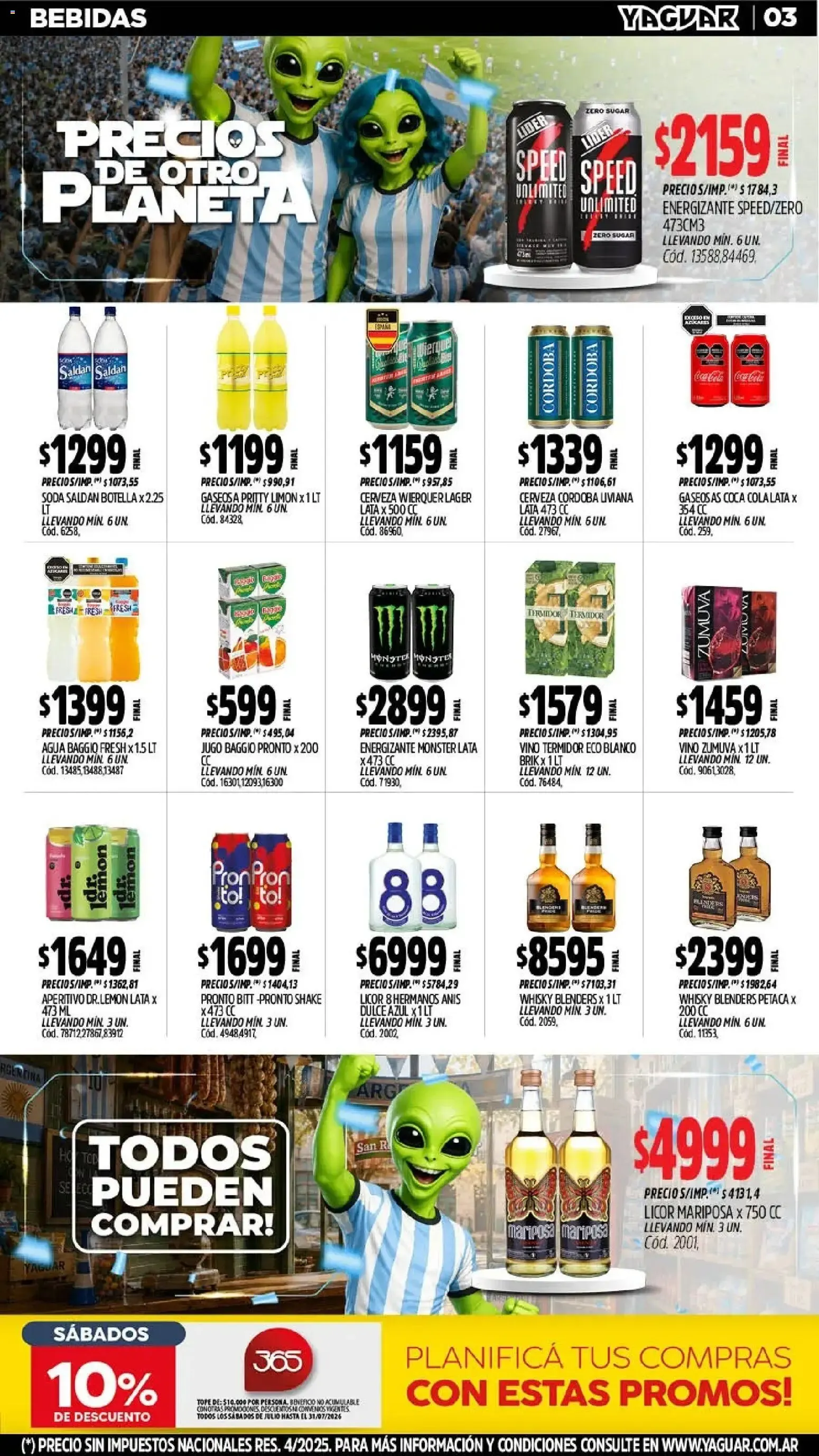 Ofertas de Yaguar - Oferta Semanal Córdoba del 06/07/2026 - 12/07/2026 6 de julio al 12 de julio 2026 - Página 4 del catálogo