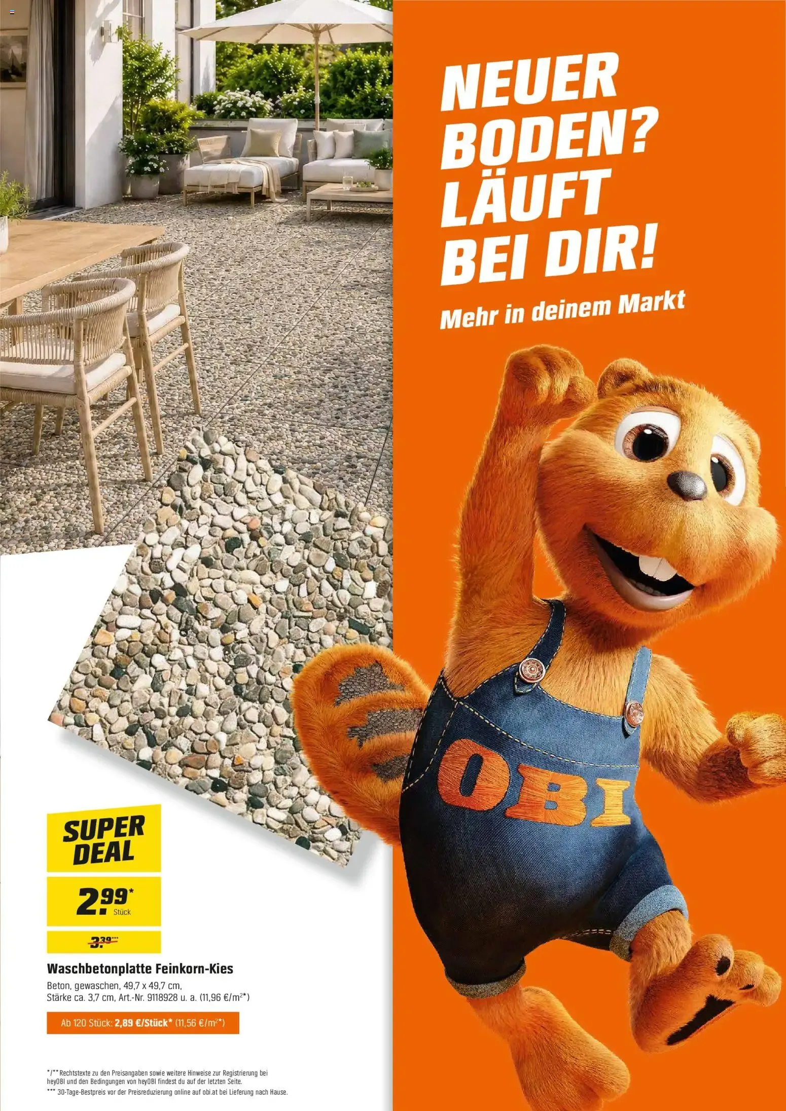 OBI Ausgabe August 2026 von 1. August bis 31. August 2026 - Flugblätt seite  11