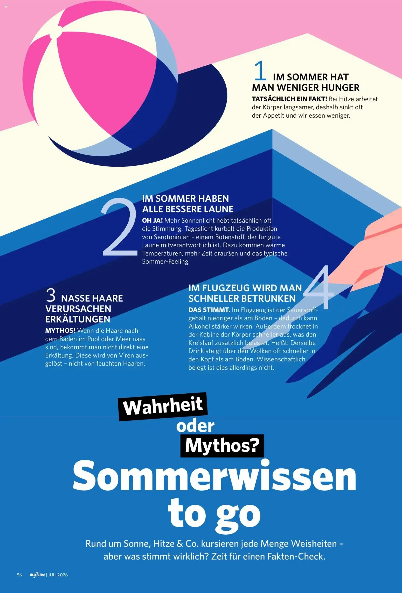 Combi myTime Juli 2026 (ab 01.07.2026) zum Blättern von 1. Juli bis 31. Juli 2026 - Prospekt seite 56