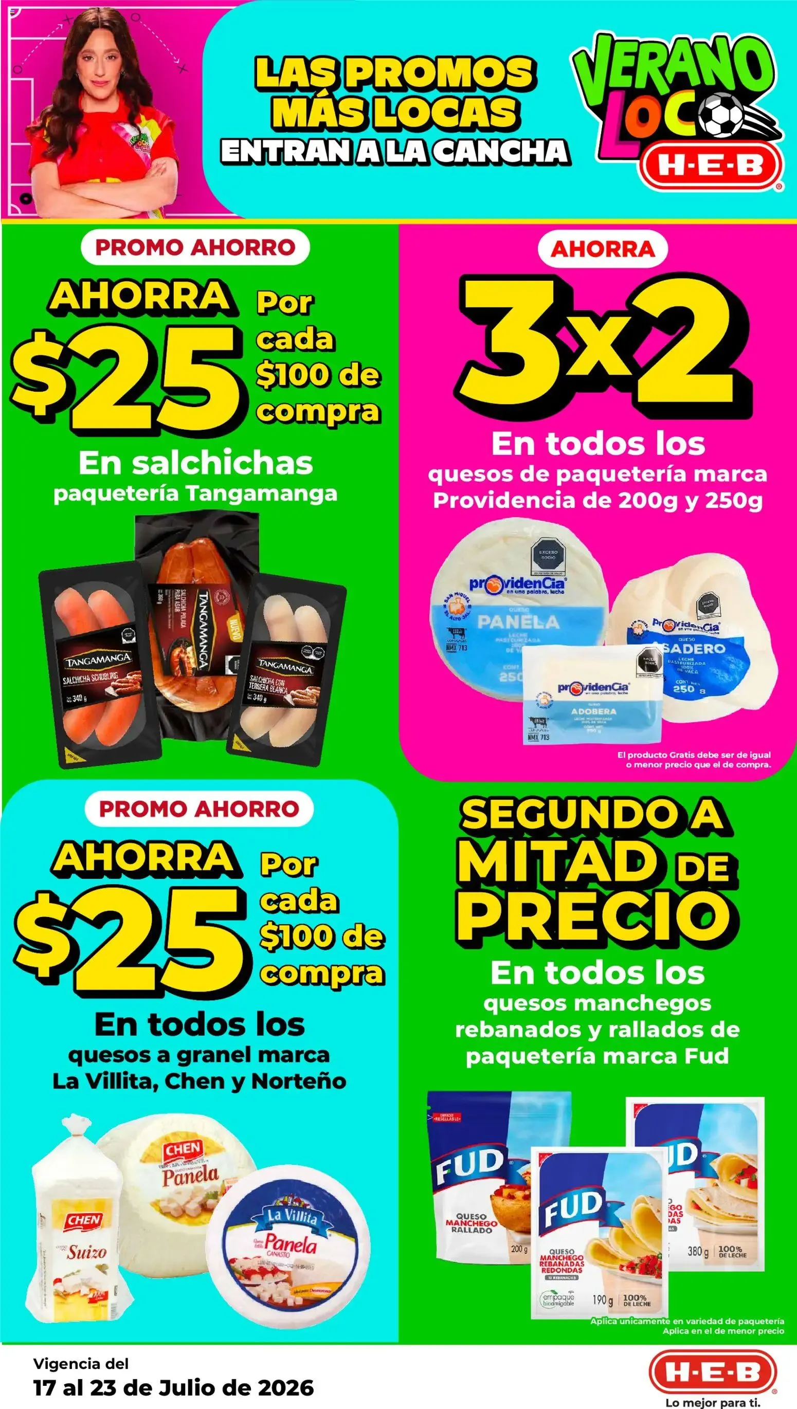 Catálogo de H-E-B: Las Promos Más Locas Entran a la Cancha - Verano Loco 17 de julio al 23 de julio 2026 - Pagina 18