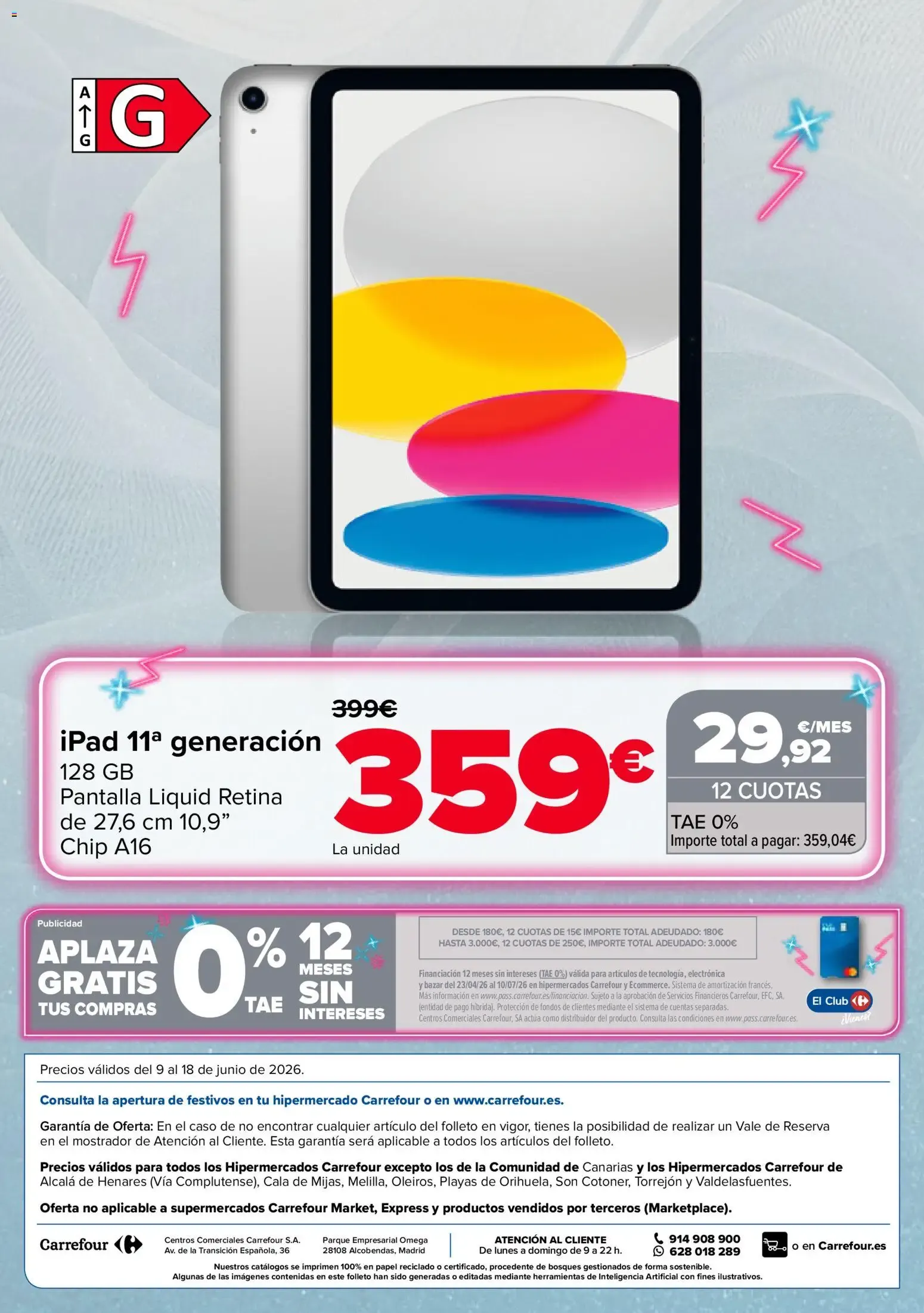 Catálogo de Carrefour Apple Days del 09/06/2026 | Catálogo 9 de junio al 18 de junio 2026 - Página 6