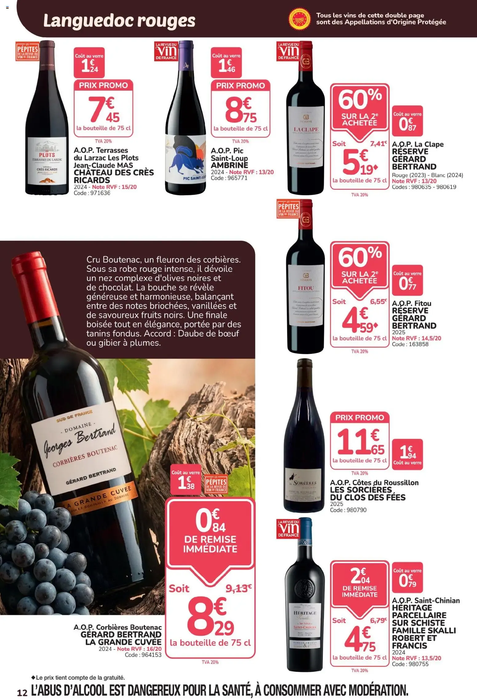 Promocash Foire aux vins à partir du 10/09/2026 - promo en ligne du 10 septembre au 10 octobre 2026 - Catalogue page 12