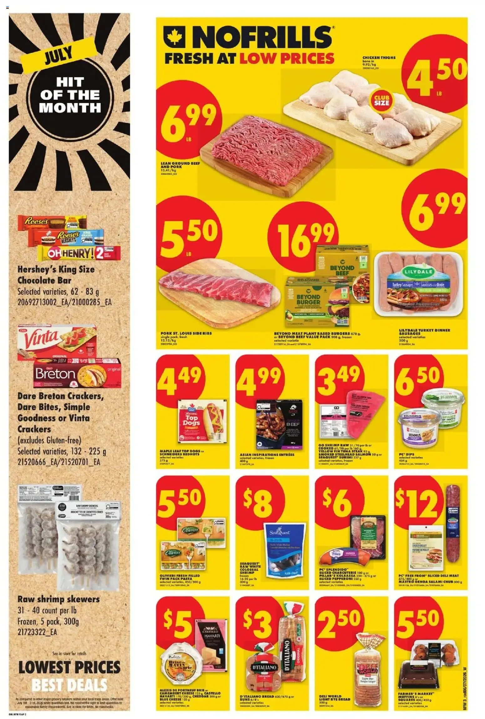 No Frills weekly flyer - AB from Jul 9, 2026 > weekly specials & deals from July 9 to July 15 2026 - flyer page 3