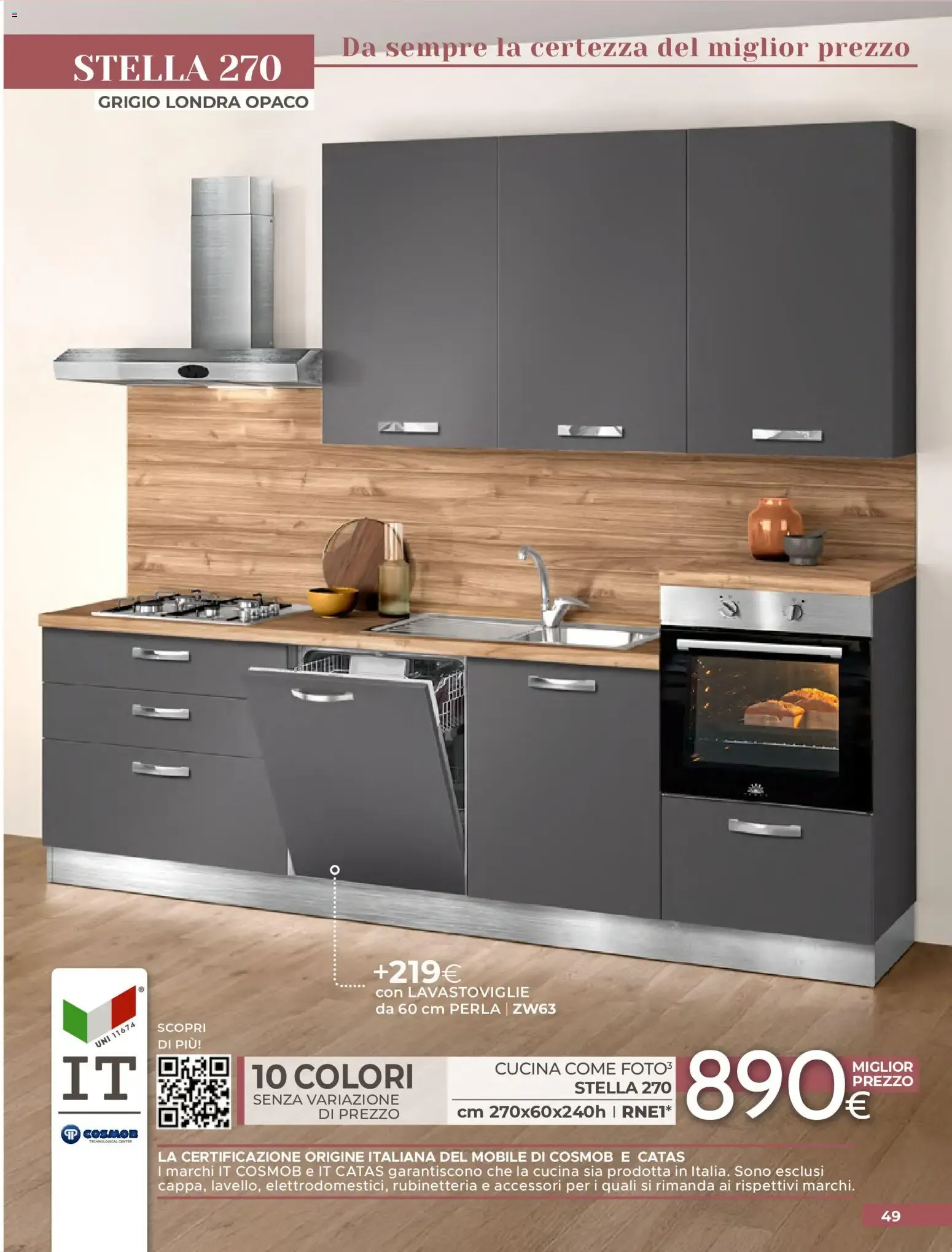 Mondo Convenienza - Selly Cocina: La Certezza del Miglior Prezzo da 1 settembre a 31 dicembre di 2026 - Pagina del volantino 51