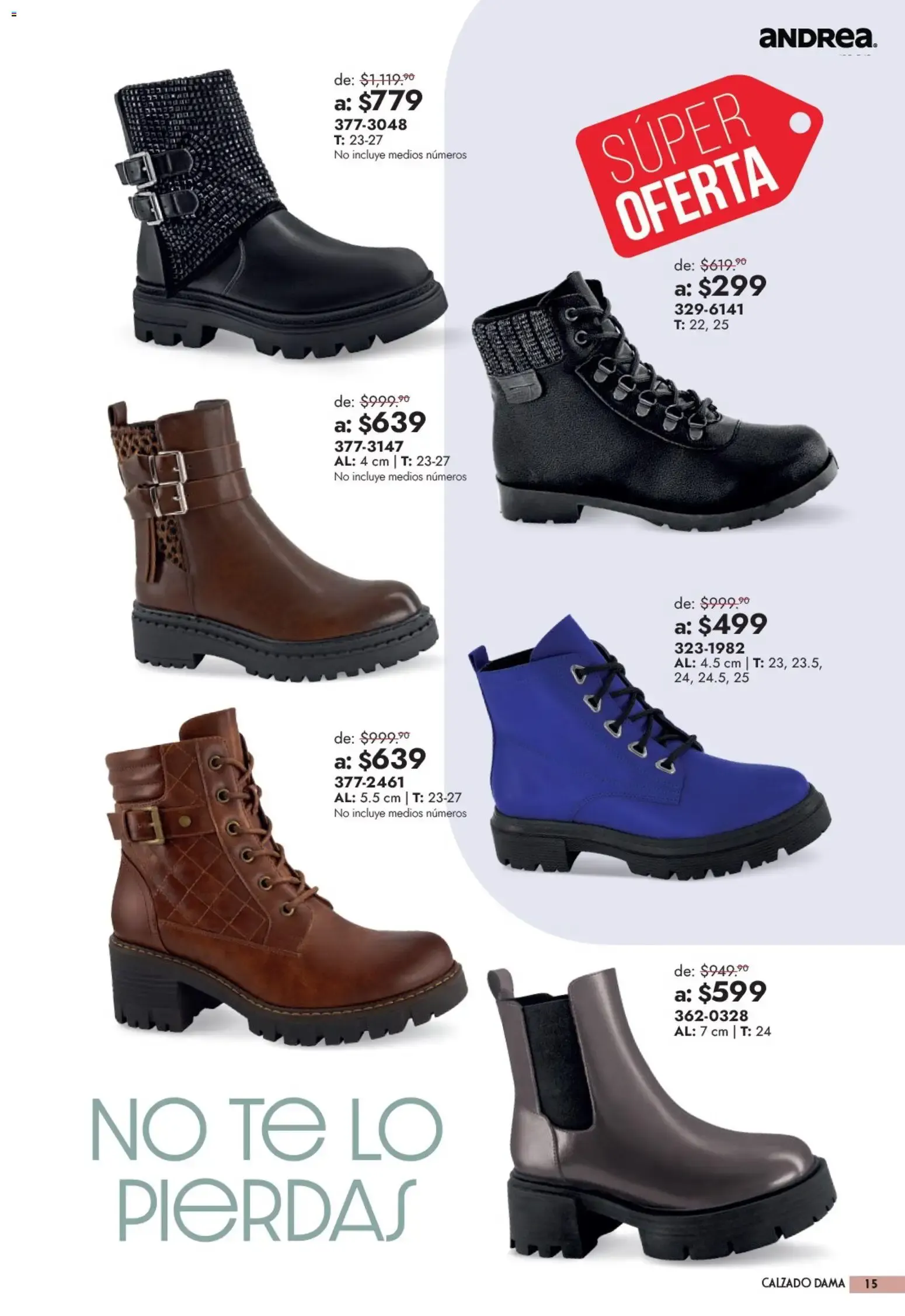 Catálogo de Andrea + Outlet Segundas Rebajas 13 de septiembre al 3 de octubre 2026 - Pagina 15