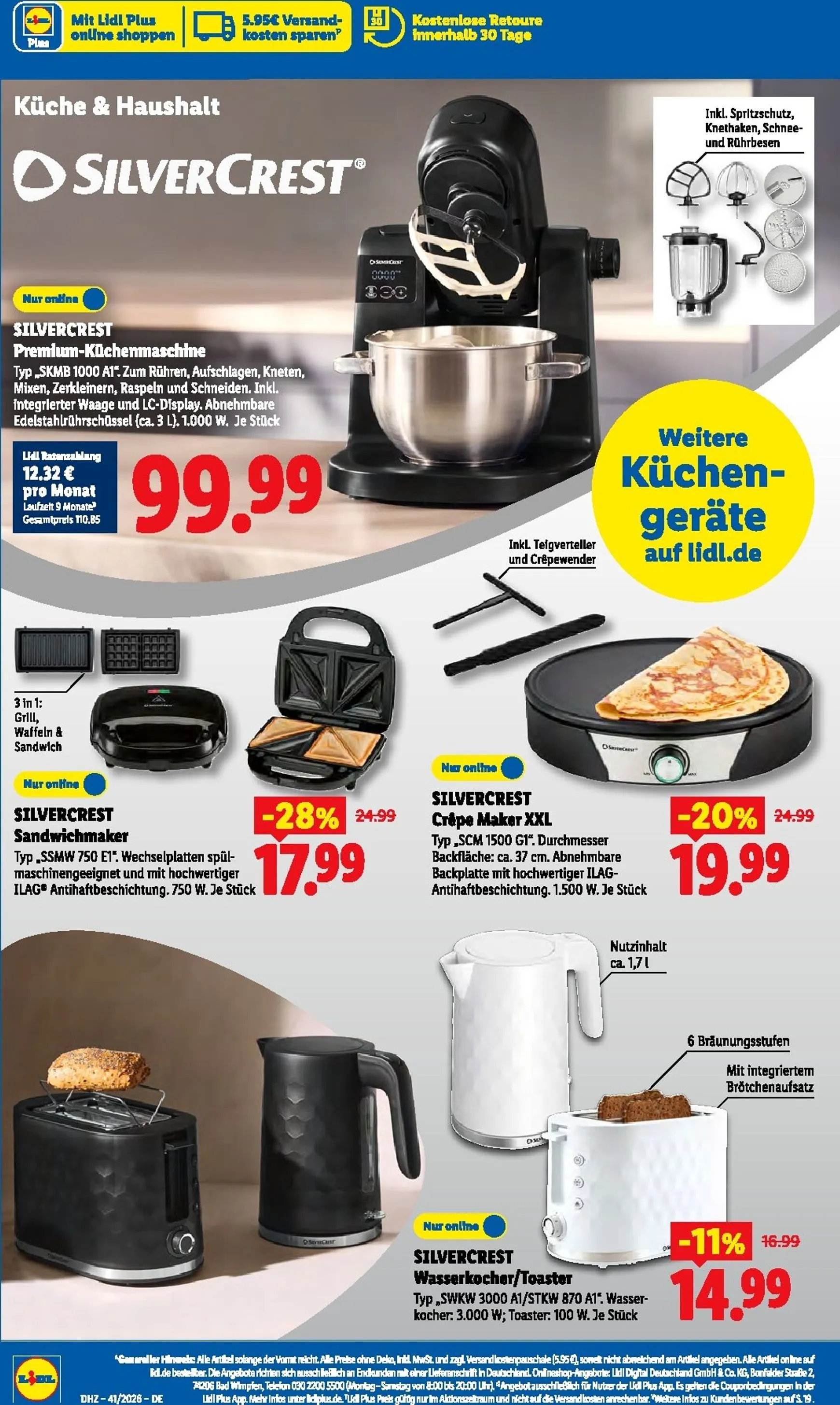Lidl Prospekt nächste Woche – von Montag 05.10.2026 bis Samstag 10.10.2026 von 5. Oktober bis 10. Oktober 2026 - Prospekt seite 35