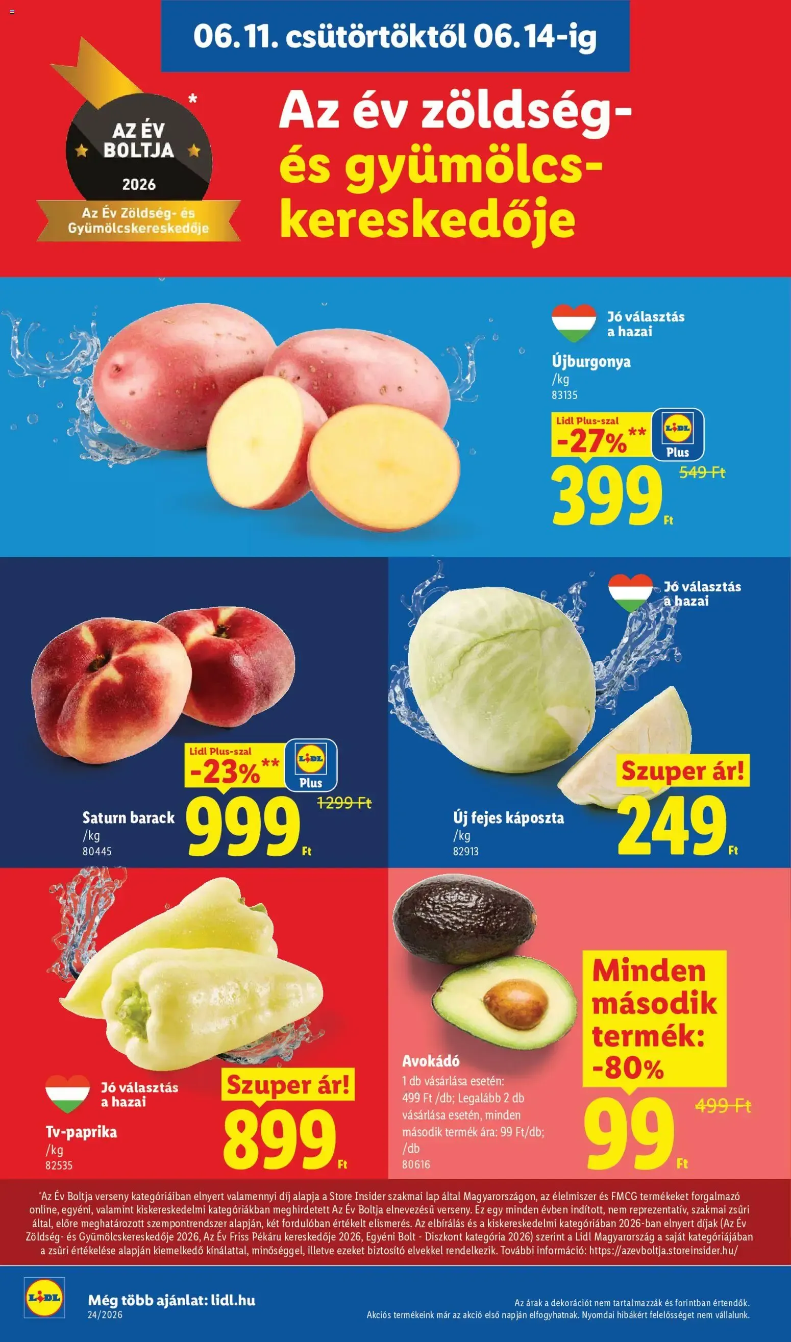 Katalógus Lidl akciós újság - 2026.06.11. -tól/töl > akció, lapozható szórólap 🛍️ június 11.-tól június 17.-ig 2026. - Oldal 6