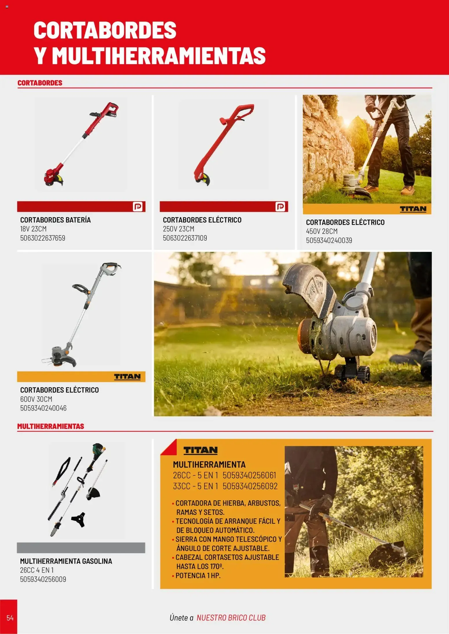 Catálogo de Brico Depôt folleto Jardín 2026 02/04/2026 - 31/03/2027 2 de abril al 31 de marzo 2027 - Página 54