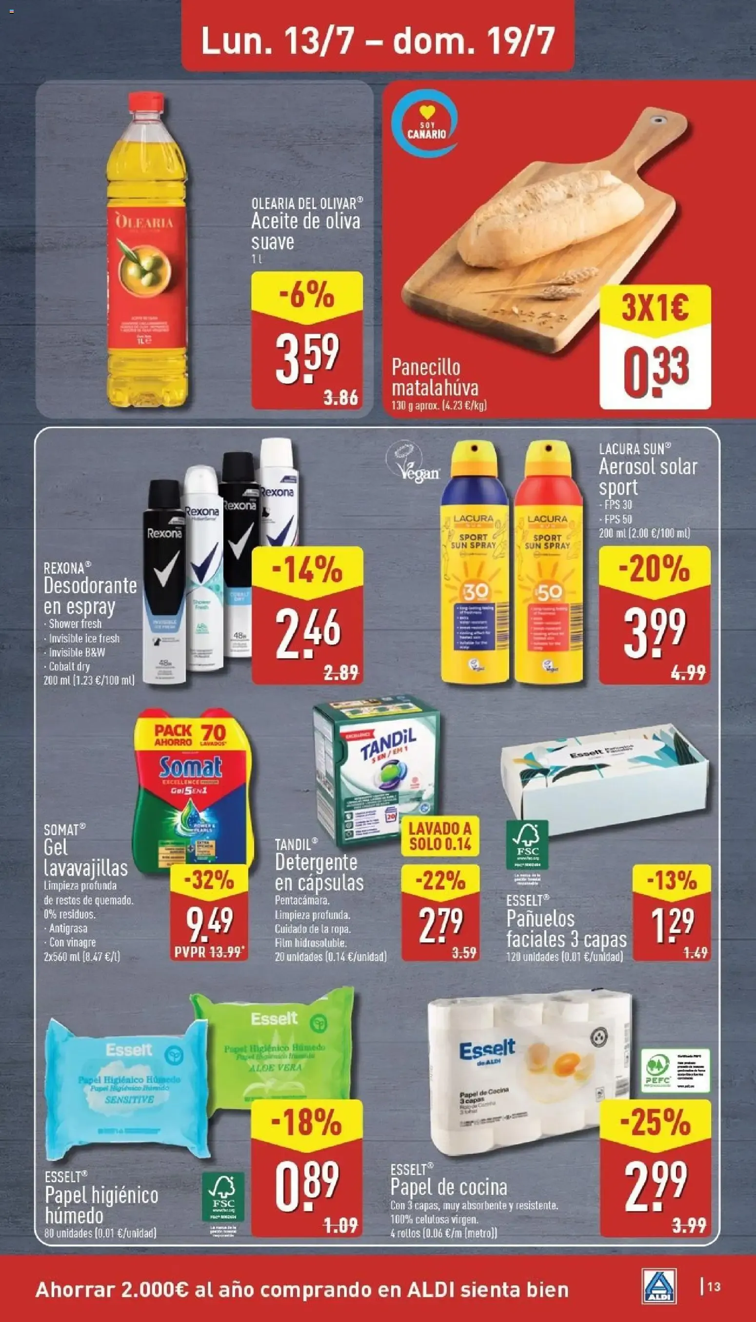 Catálogo de Aldi | 4 Años en Canarias 13 de julio al 19 de julio 2026 - Página 13
