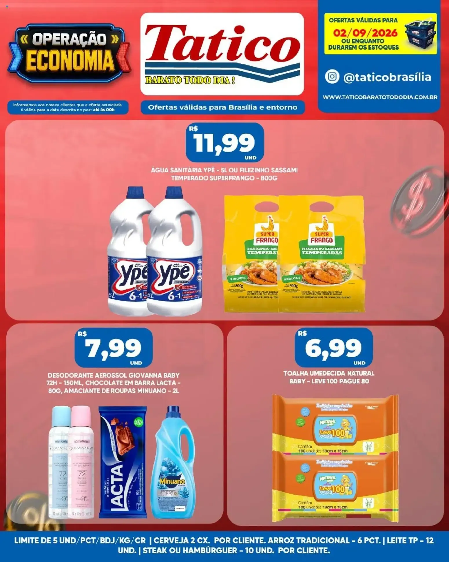 Encarte de Tatico ofertas do Dia de 02/09/2026 | Promoções Online 2 de setembro até 2 de setembro 2026 - Pagina 7