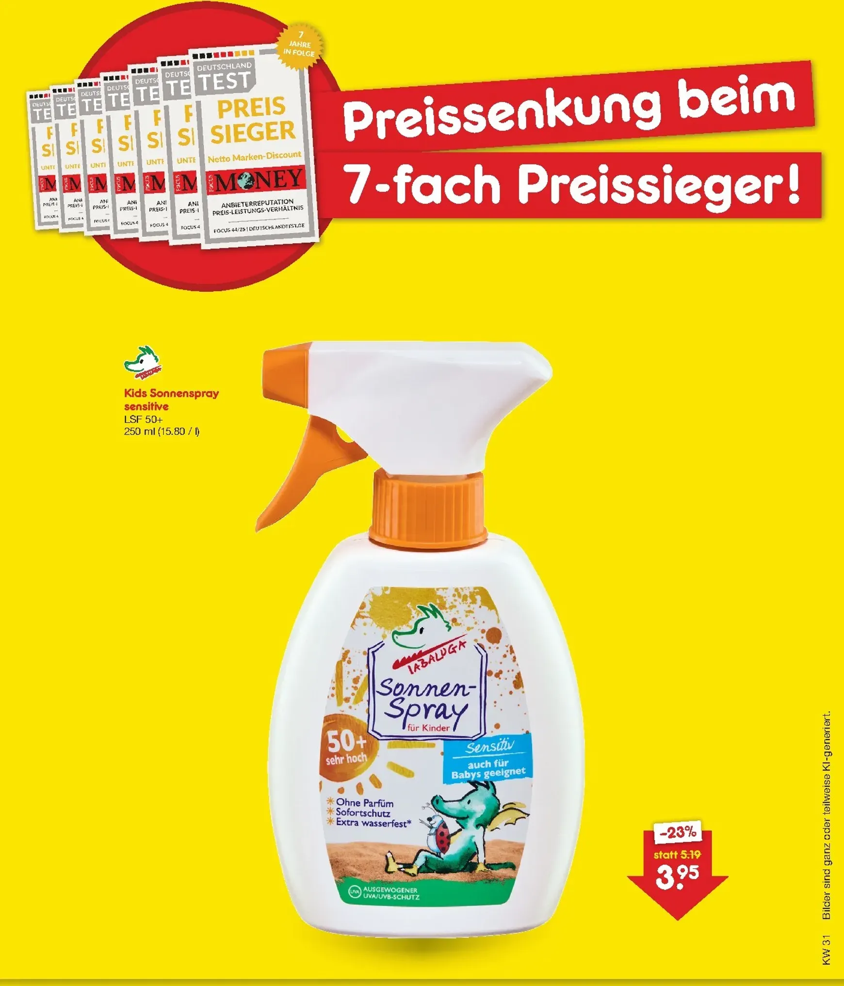 Netto Marken-Discount: Preissenkung beim 7-fach Preissieger! von 31. Juli bis 9. August 2026 - Prospekt seite 2