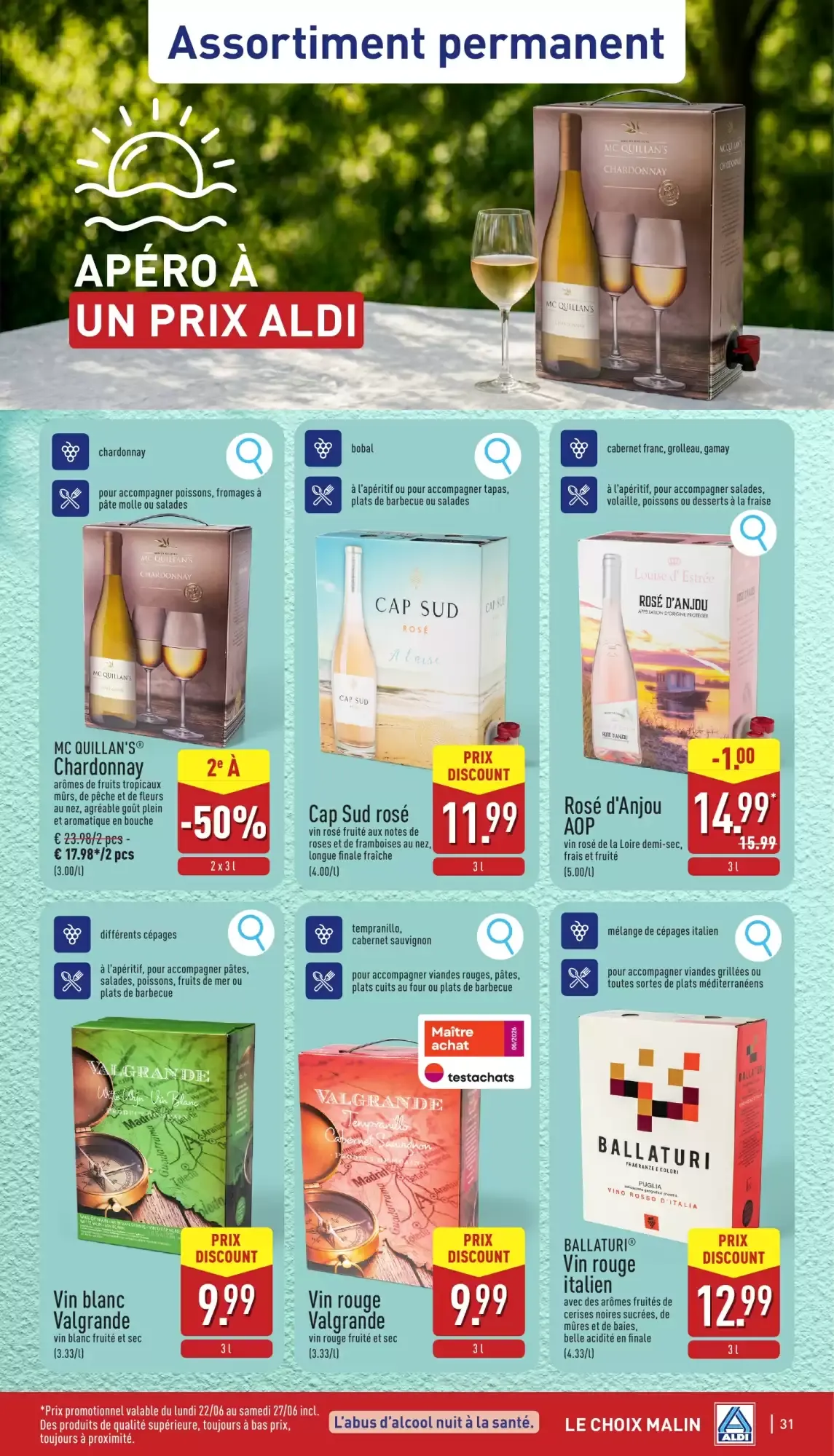 ALDI Dépliant week 26 van 22 juni tot 27 juni 2026 - folder pagina 31