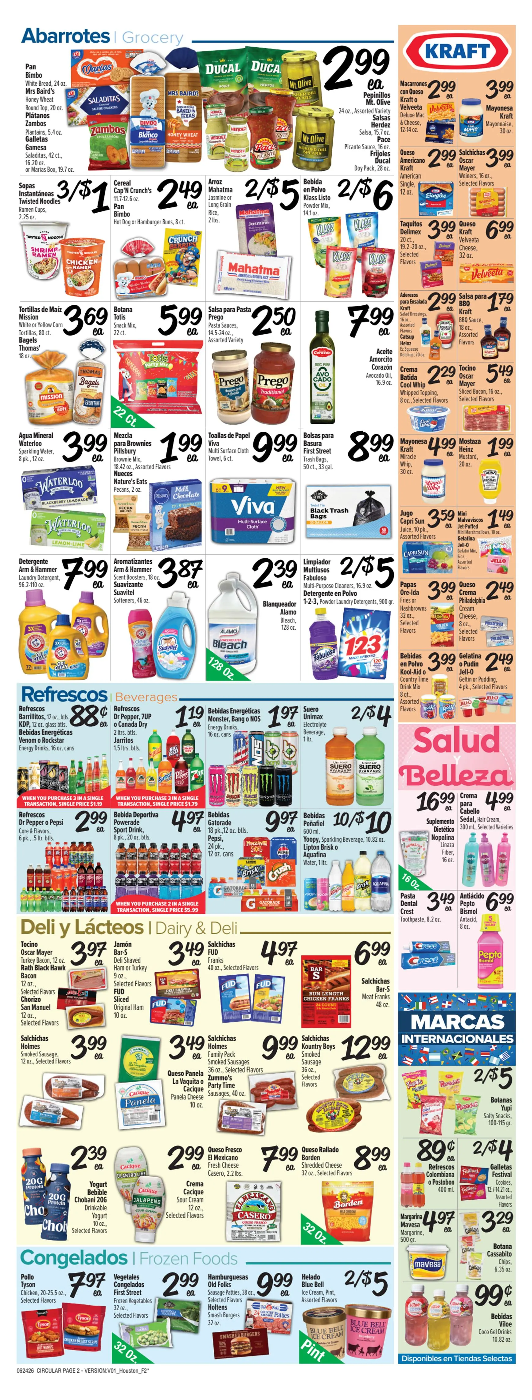 Weekly ad Current Fiesta Mart leaflet valid from Wednesday 06/24/2026 to Tuesday 06/30/2026 from June 24 to June 30 2026 - Page 2