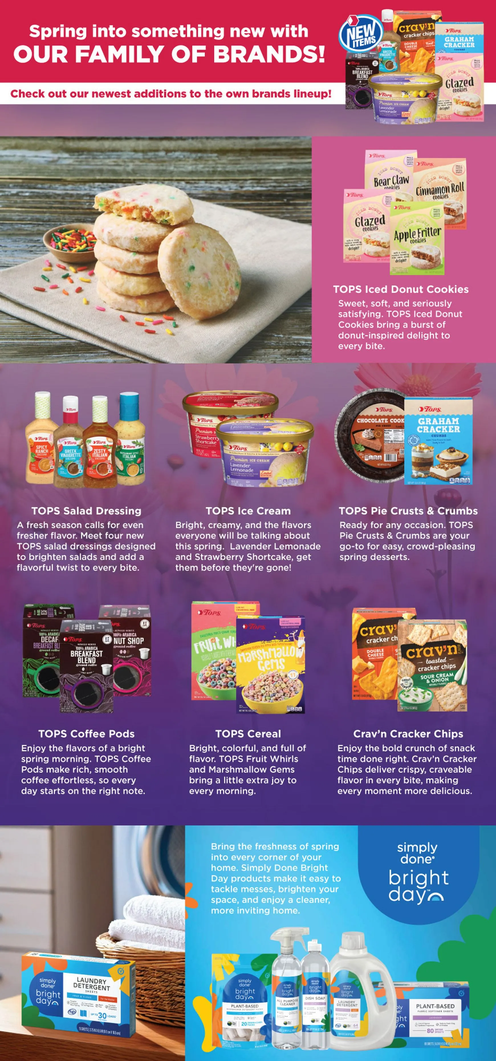 Spring into something new with OUR FAMILY OF BRANDS!
